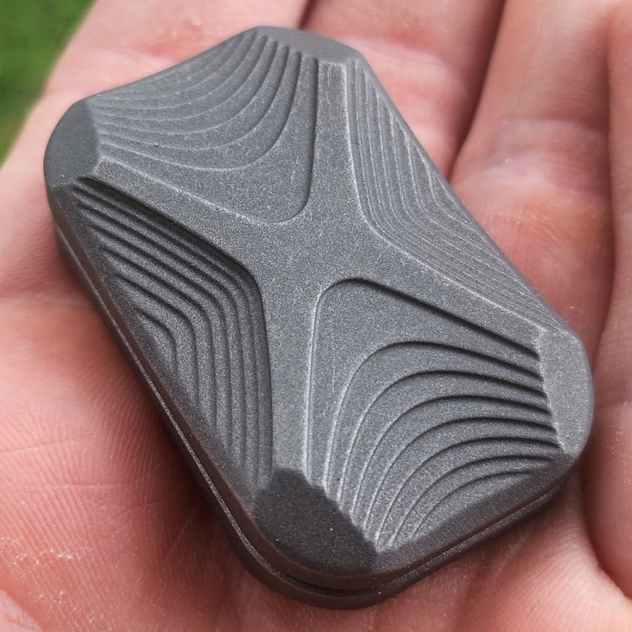 ToadX™ 3-Click "Stonewash" - Titanium Slider with NEW Stainless Plates