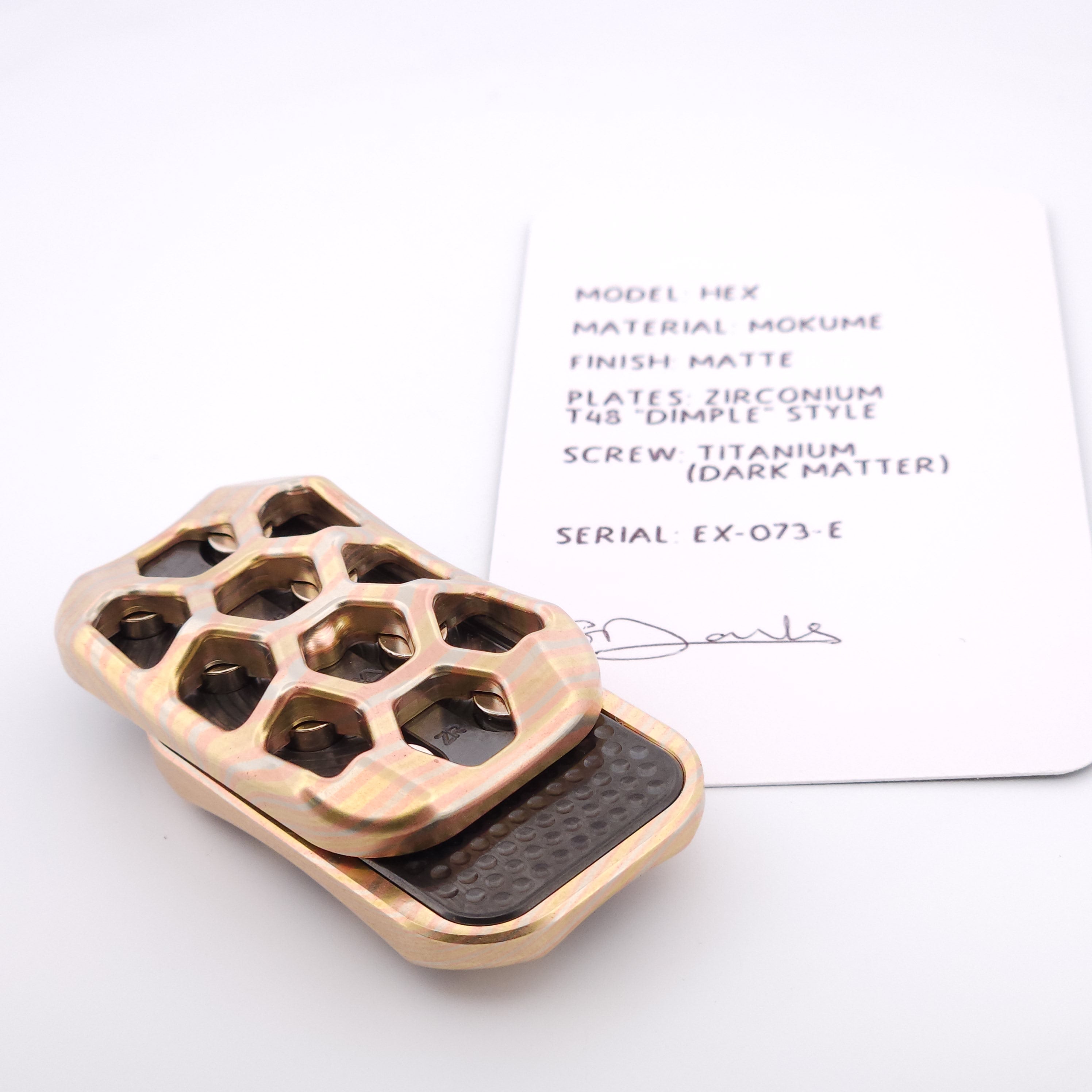 Exotic Custom Slider EX-073-E: Hex
