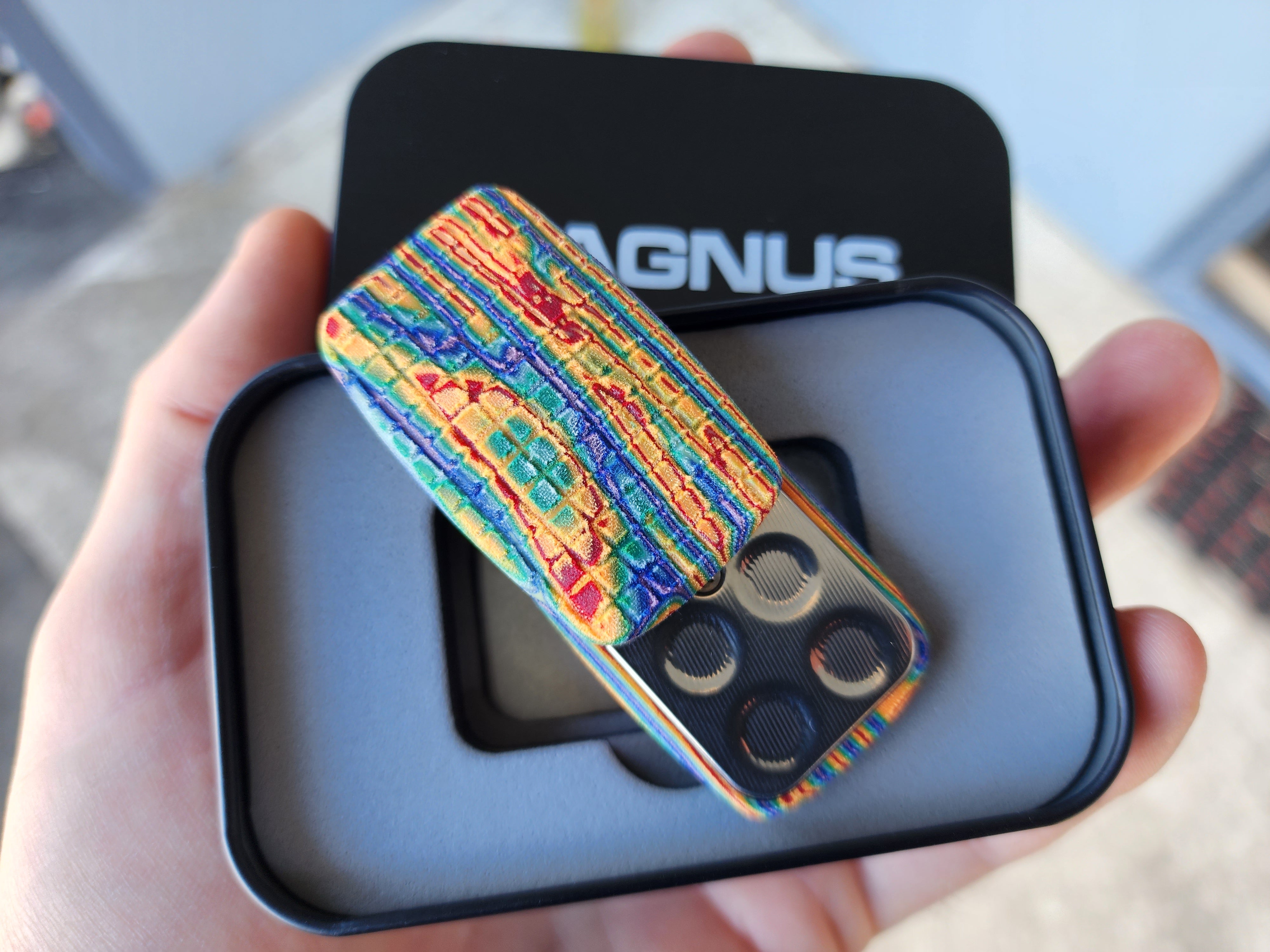 CrazyFiber Slider SA039 - Arc "Mini-Frag" 3-Click