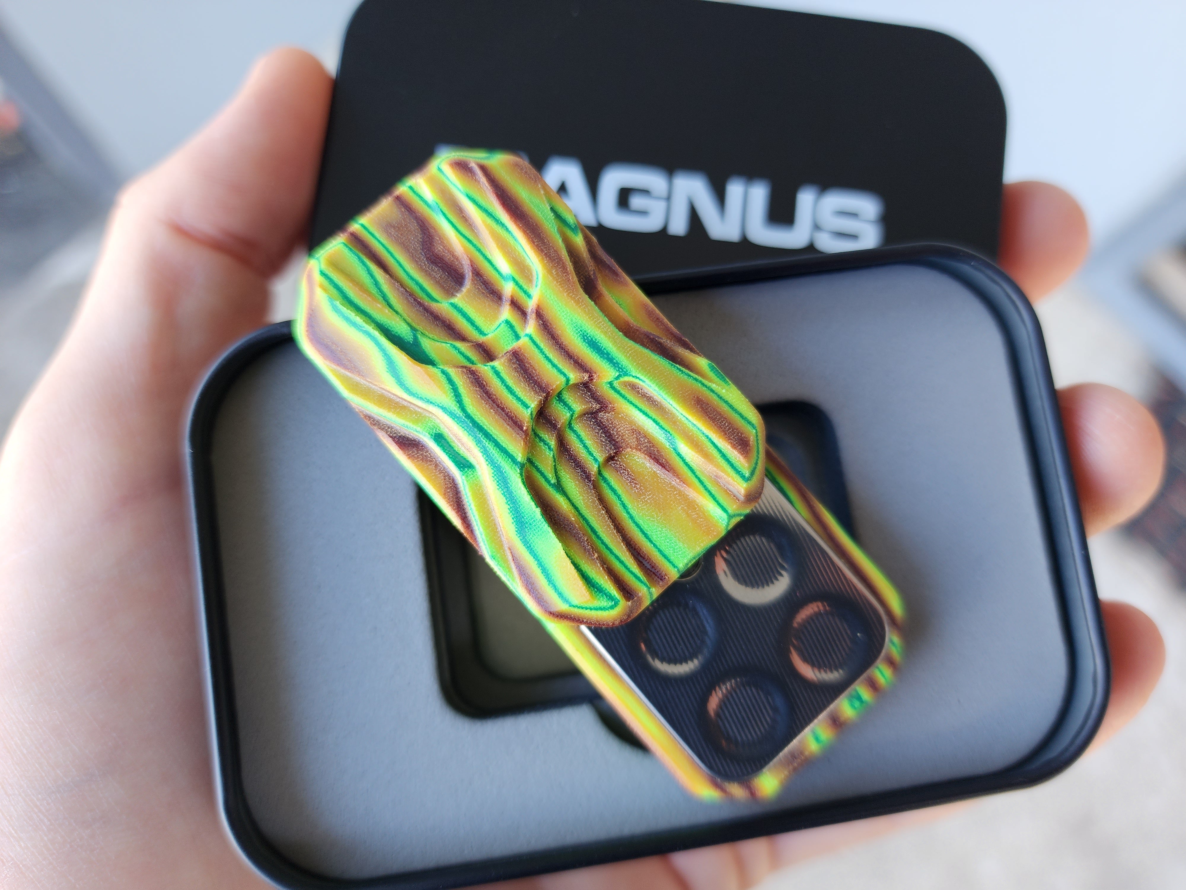 CrazyFiber Slider SA040 - Arc "Mini-Frag" 3-Click