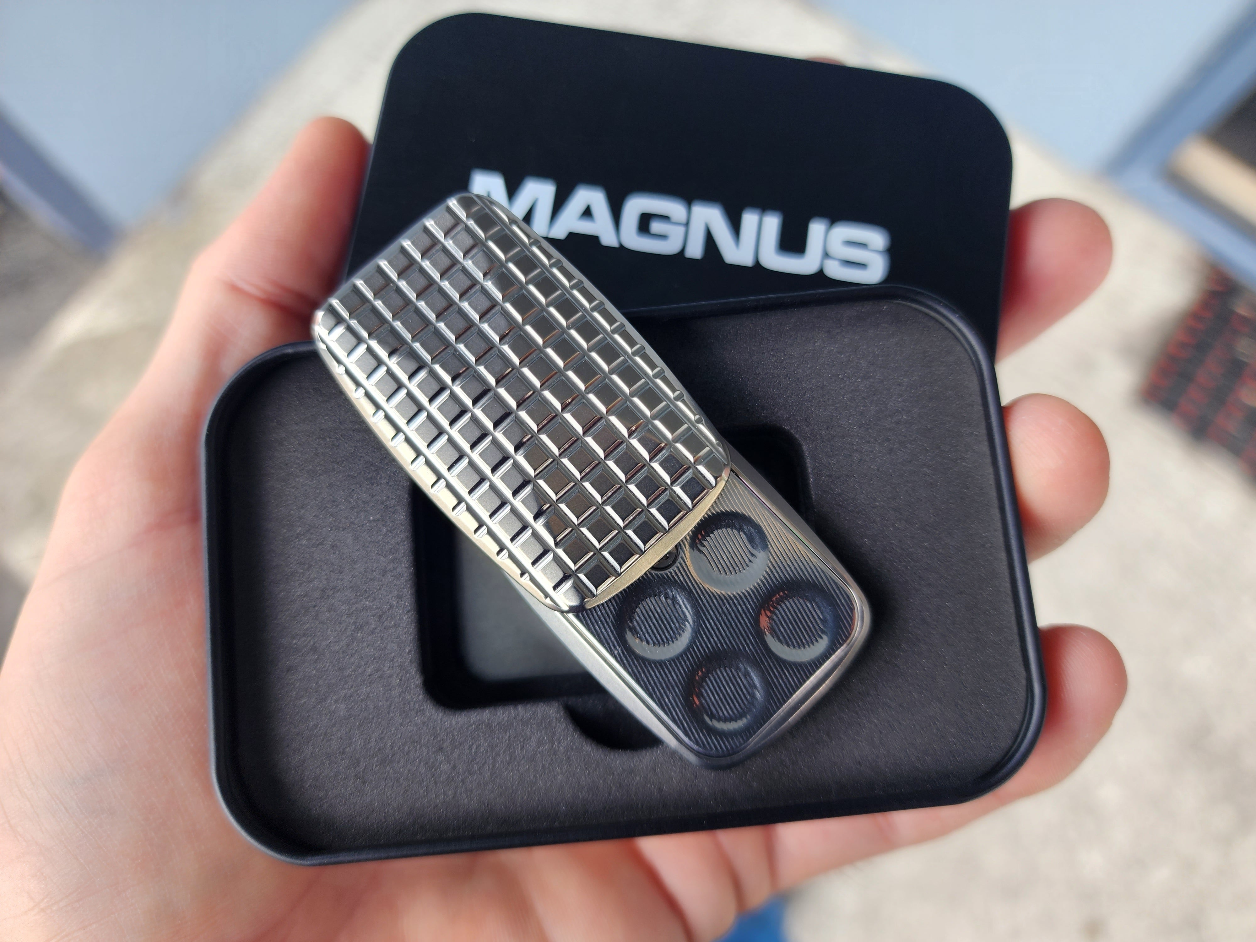 Titanium Slider SA061 - Arc "Mini-Frag" 3-Click