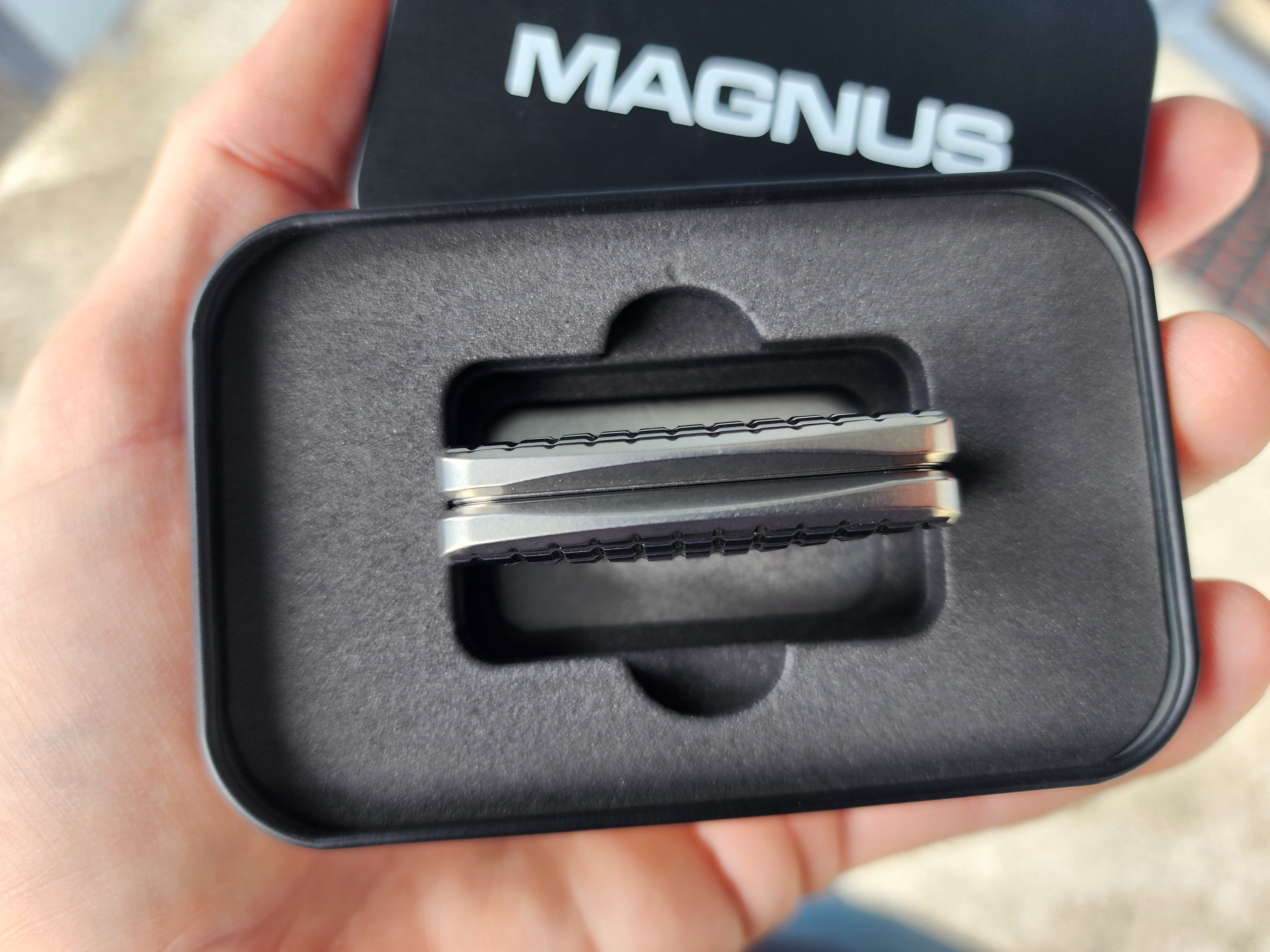 Titanium Slider SA061 - Arc "Mini-Frag" 3-Click