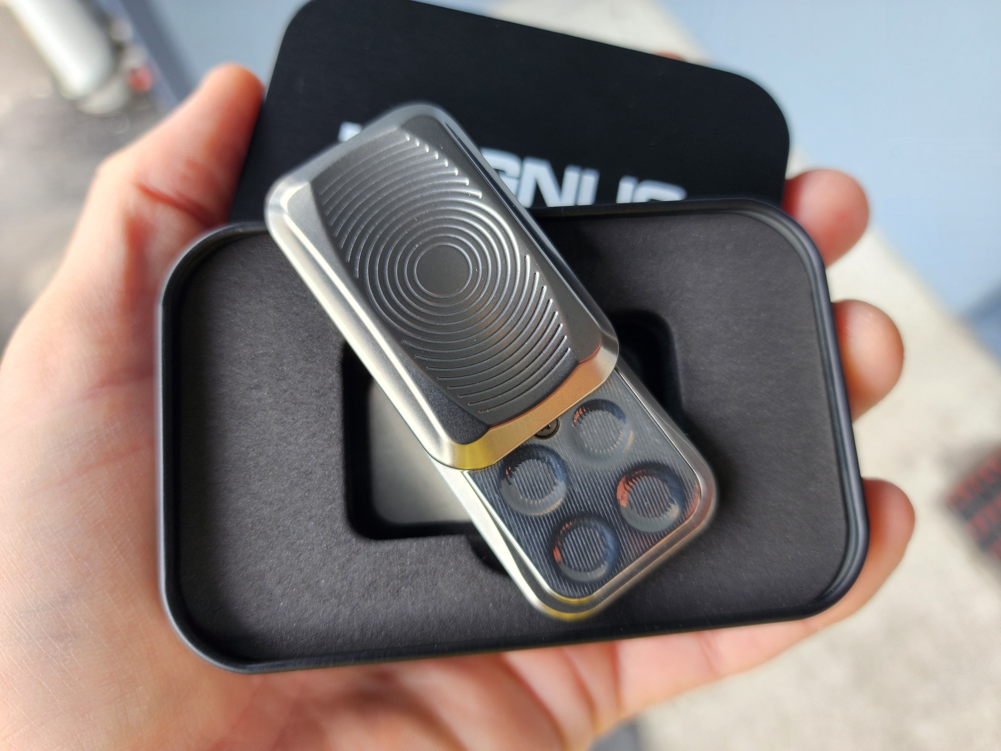 Titanium Slider SA068 - Glide 3-Click