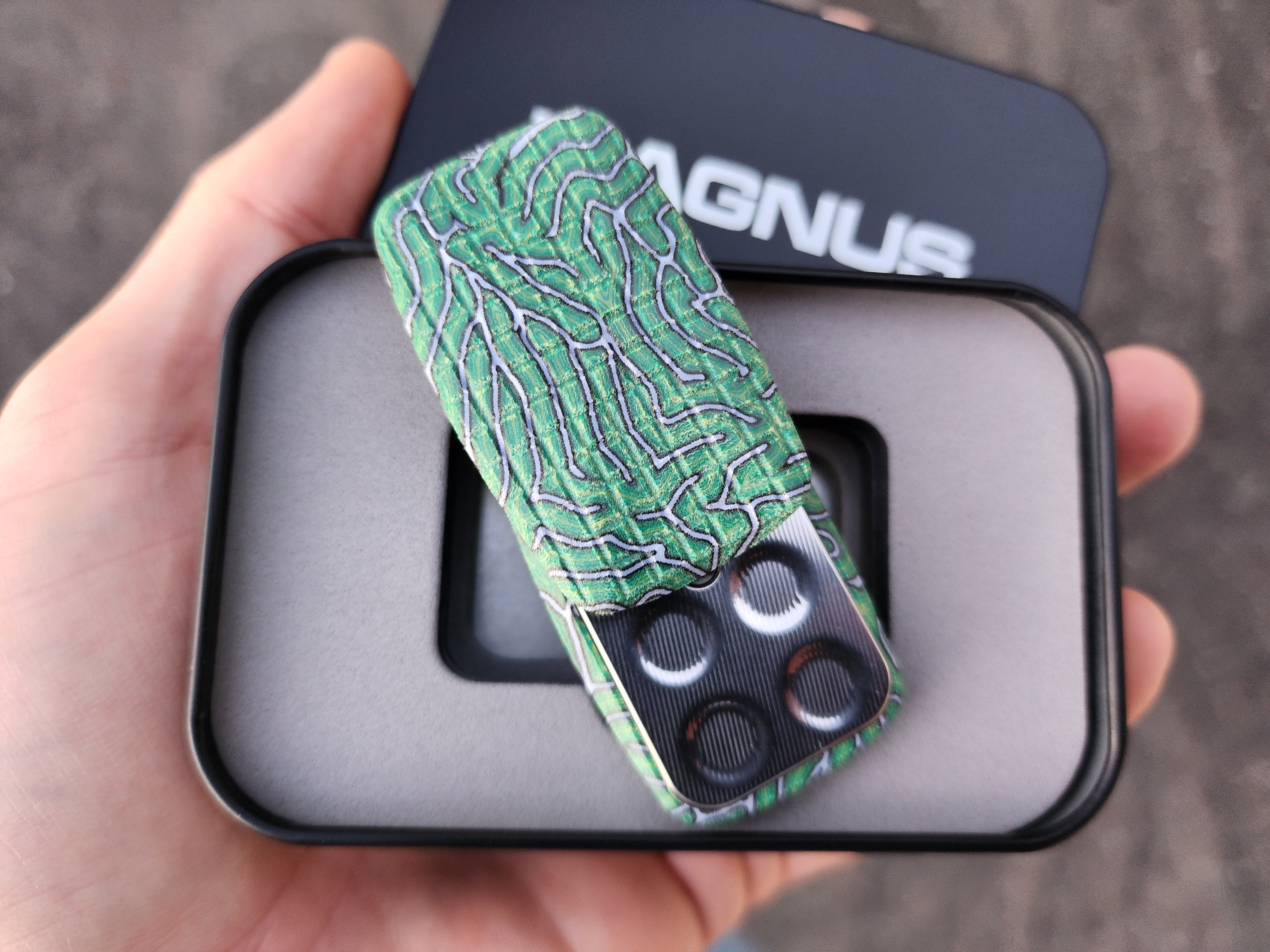 CrazyFiber Slider SA079 - Arc "Mini-Frag" 3-Click
