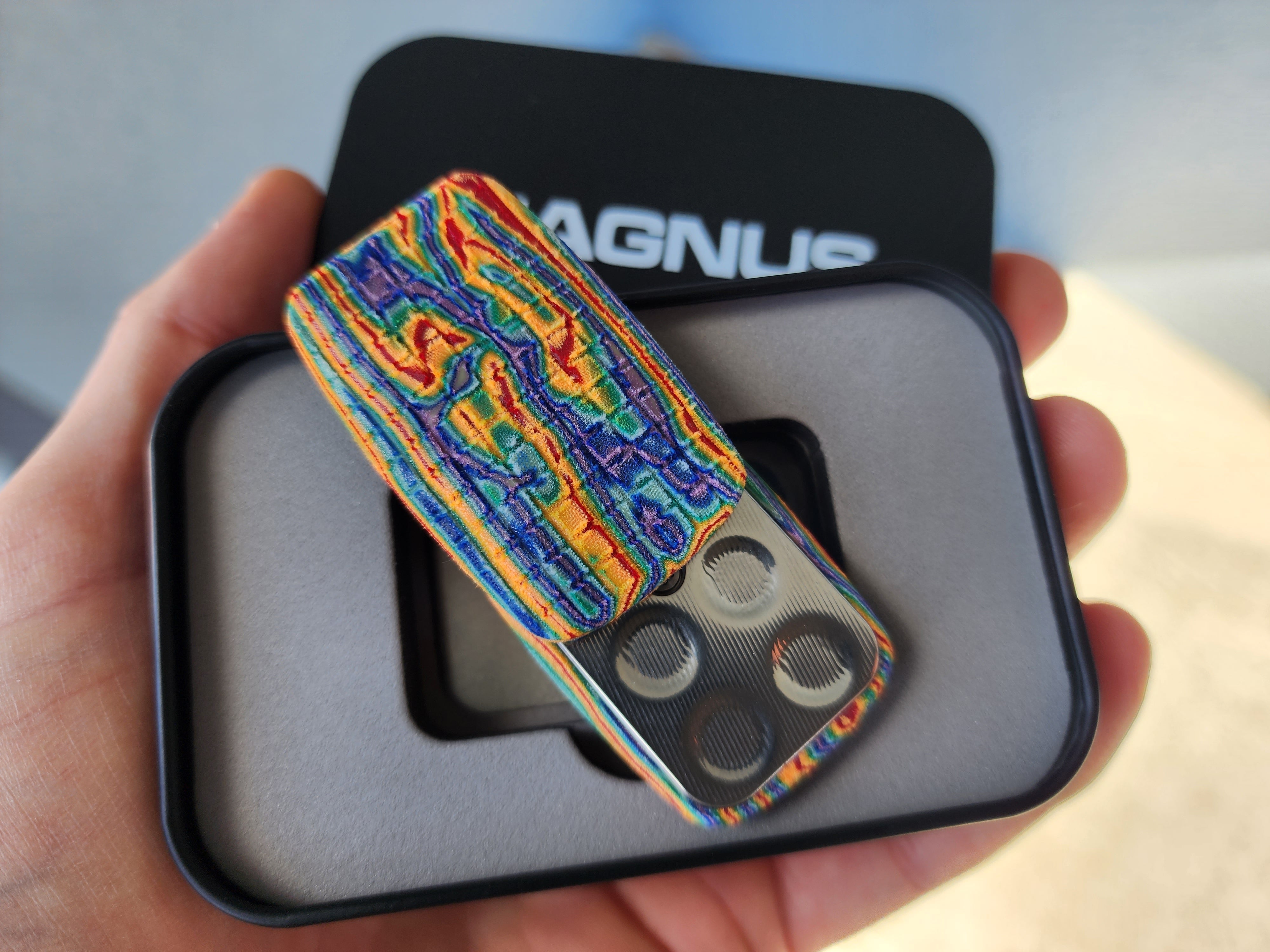 CrazyFiber Slider SA085 - Arc "Mini-Frag" 3-Click