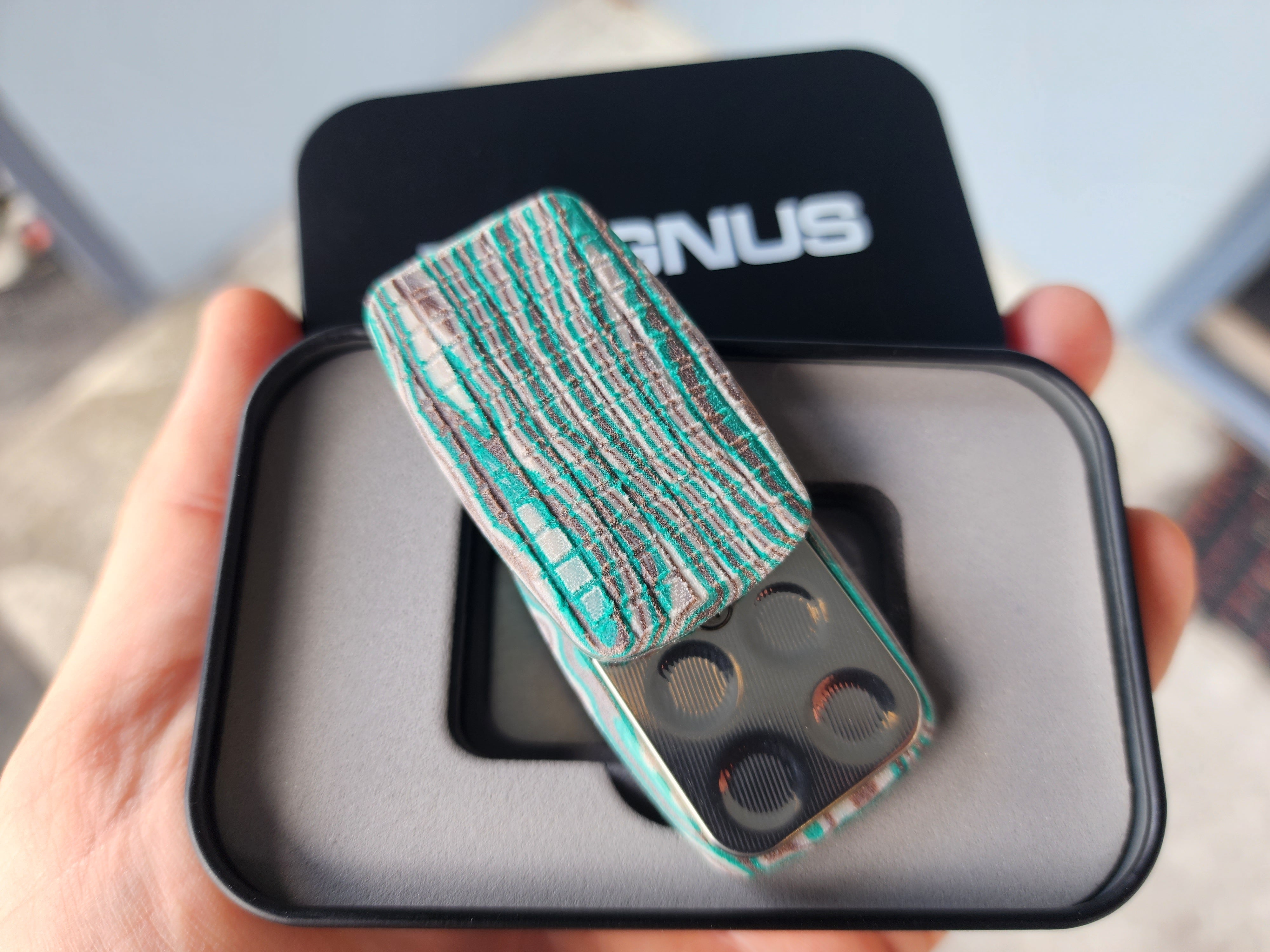 CrazyFiber Slider SA086 - Arc "Mini-Frag" 3-Click