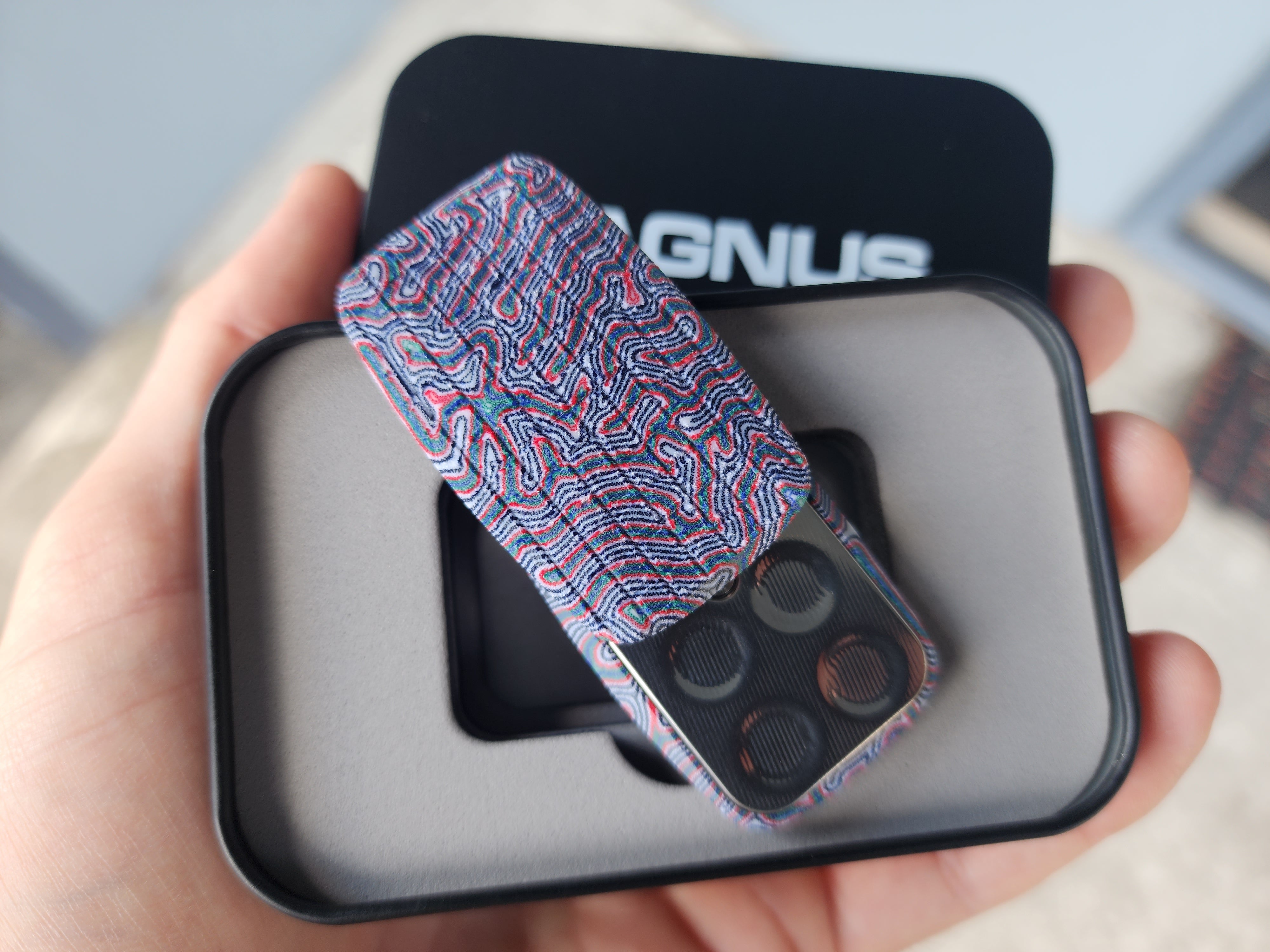 CrazyFiber Slider SA087 - Arc "Mini-Frag" 3-Click