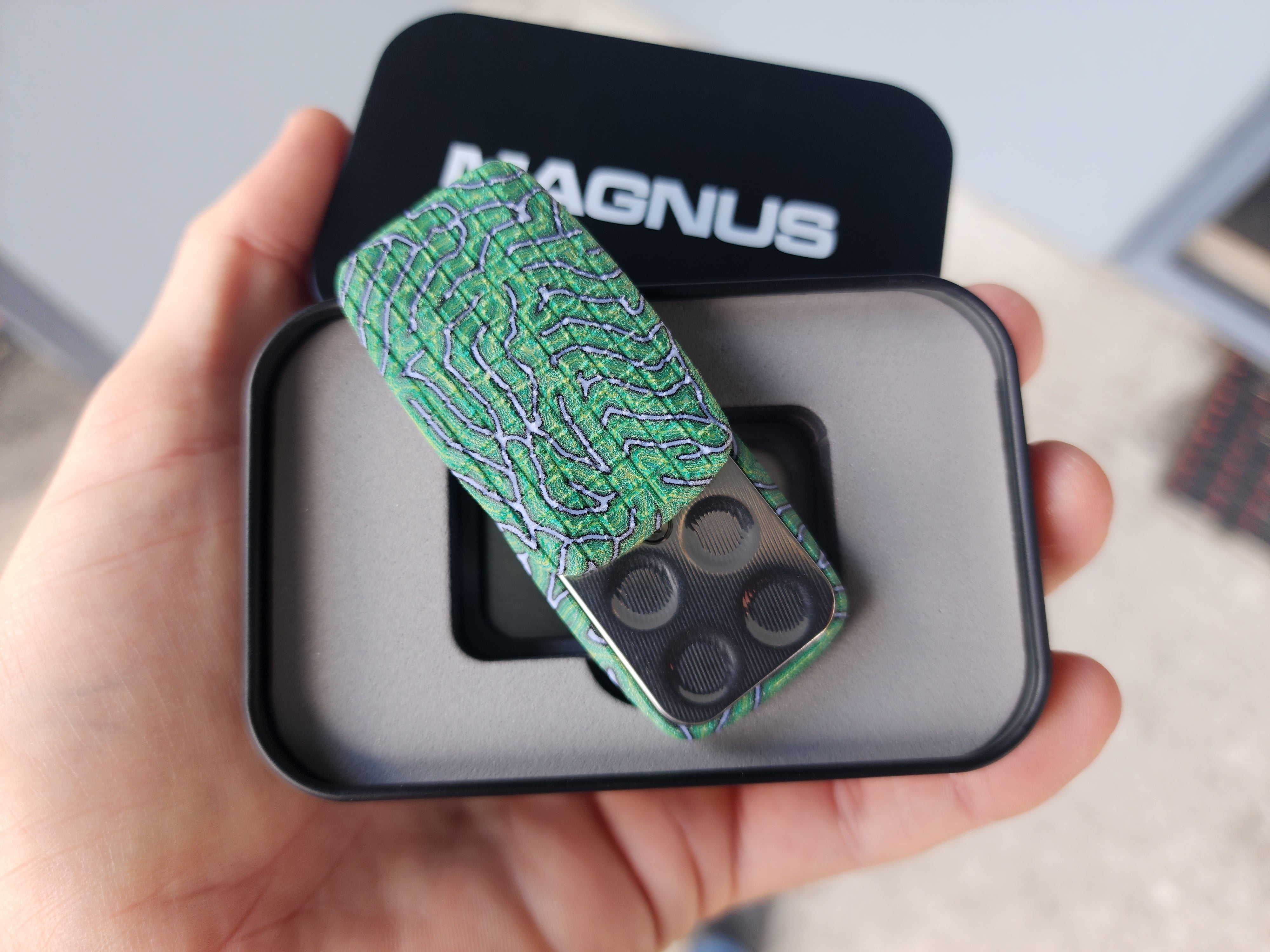 CrazyFiber Slider SA088 - Arc "Mini-Frag" 3-Click
