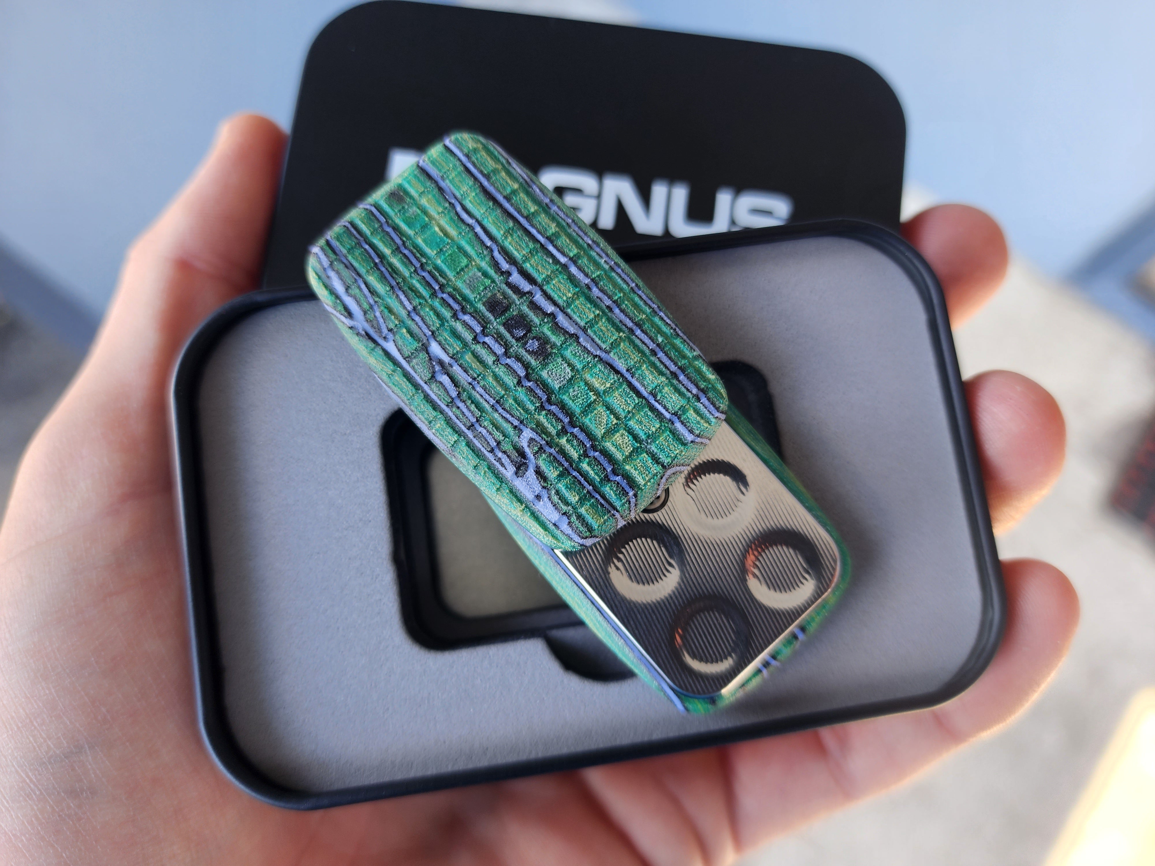 CrazyFiber Slider SA093 - Arc "Mini-Frag" 3-Click