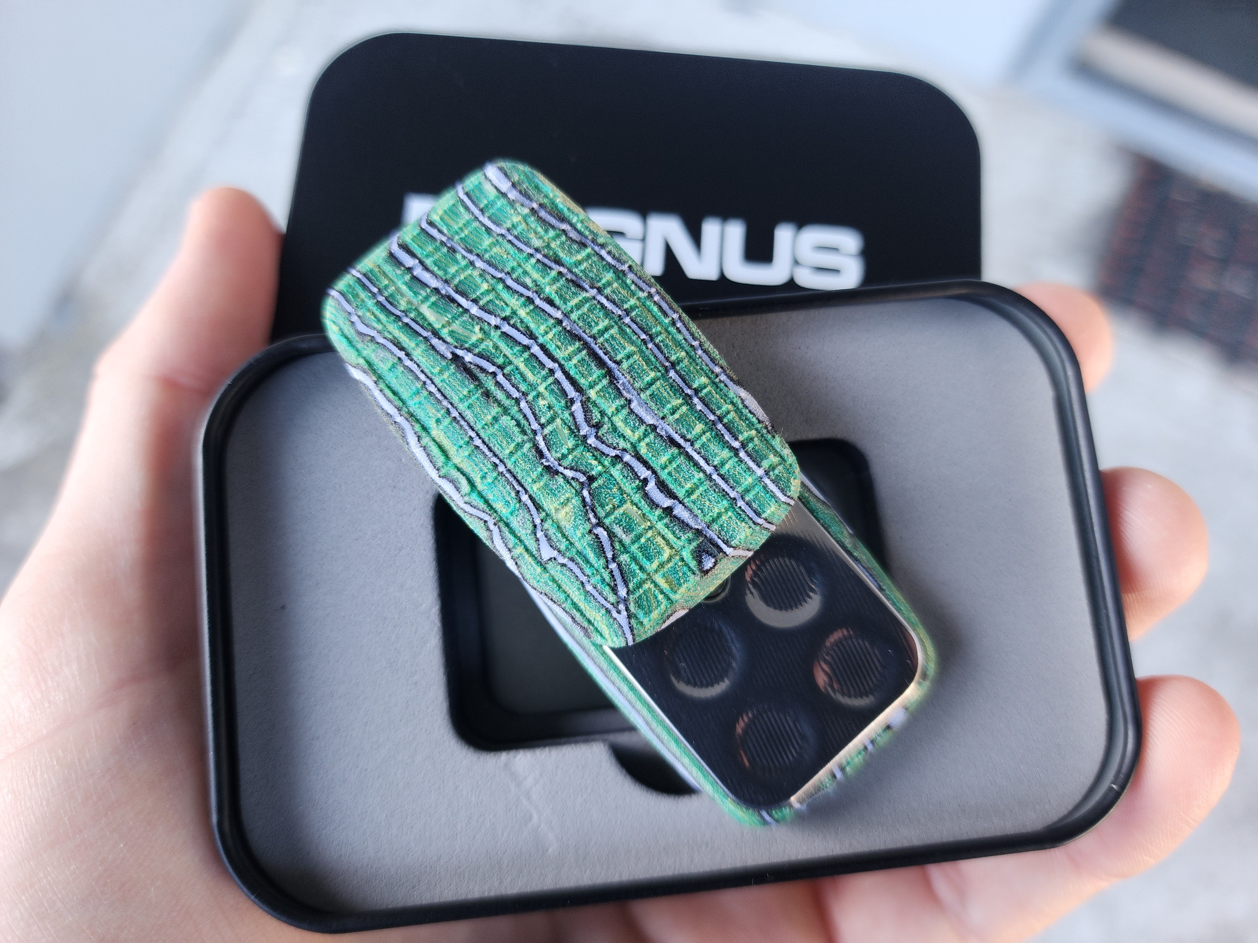 CrazyFiber Slider SA104 - Arc "Mini-Frag" 3-Click