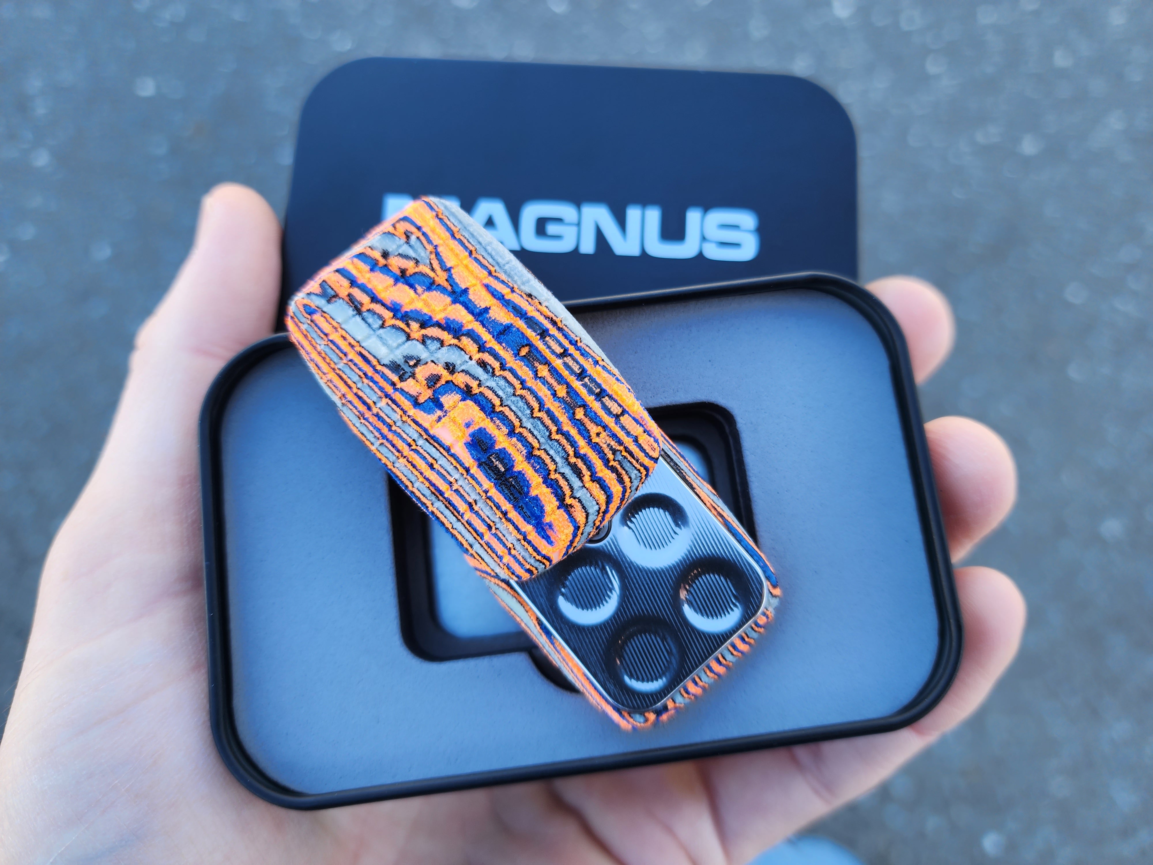 CrazyFiber Slider SA128 - Arc "Mini-Frag" 3-Click