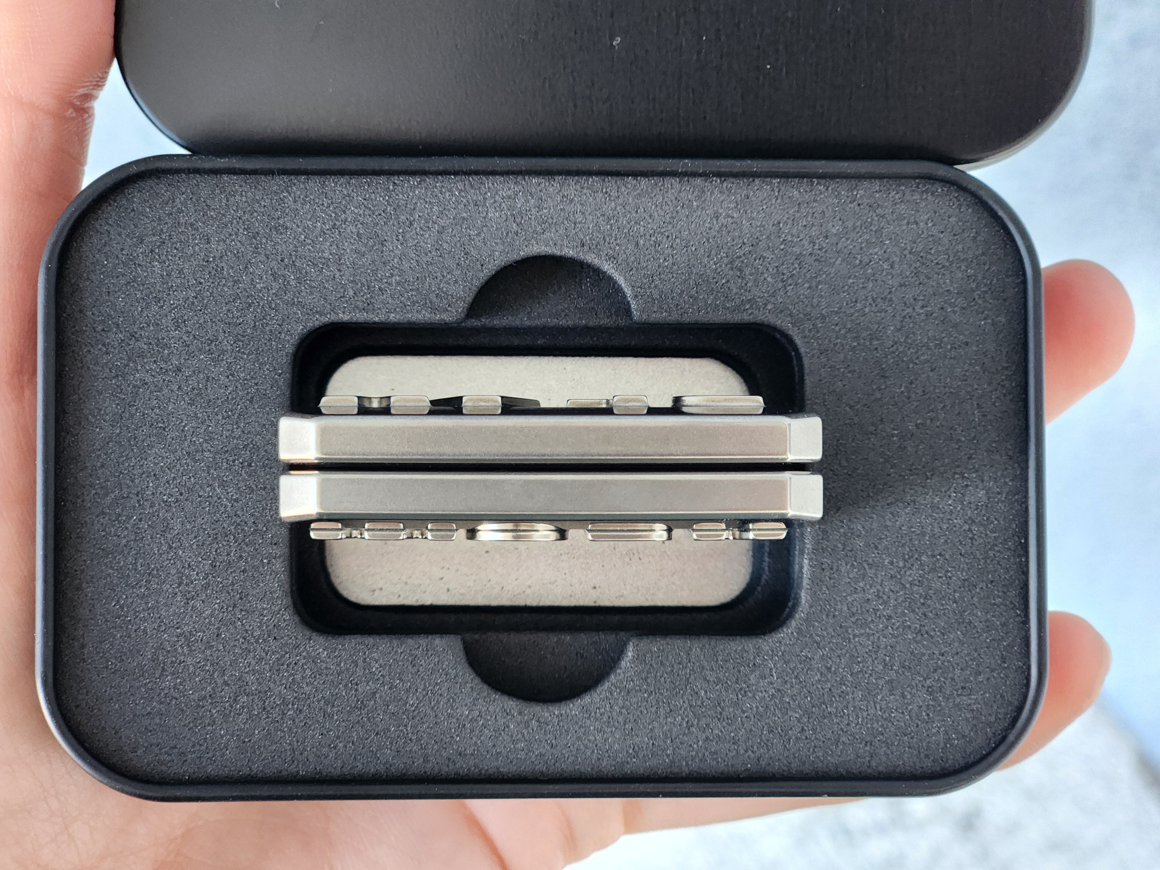 Titanium Slider SB027 - Work/Play 3-Click