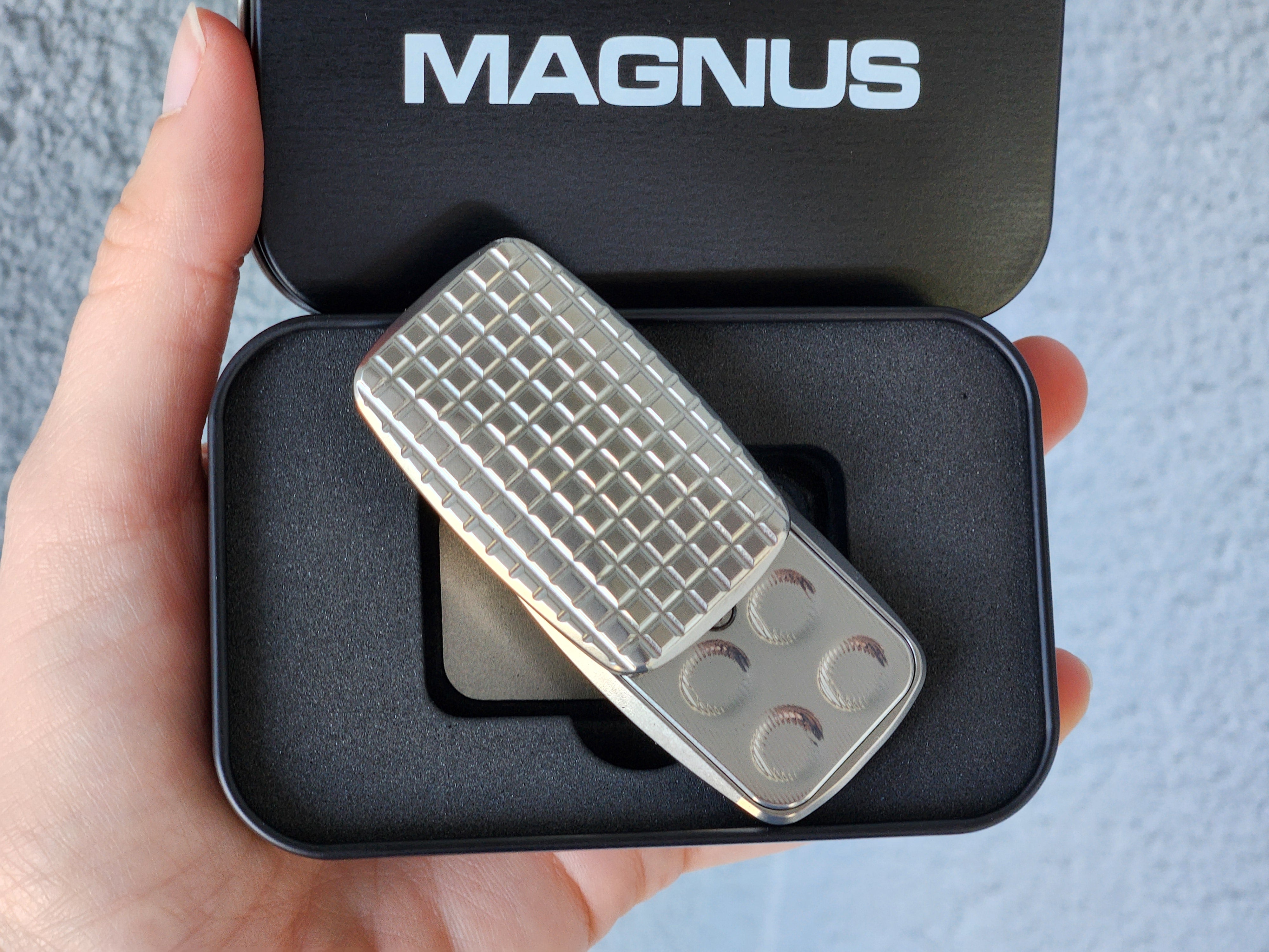 Titanium Slider SB053 - Arc "MiniFrag" 3-Click