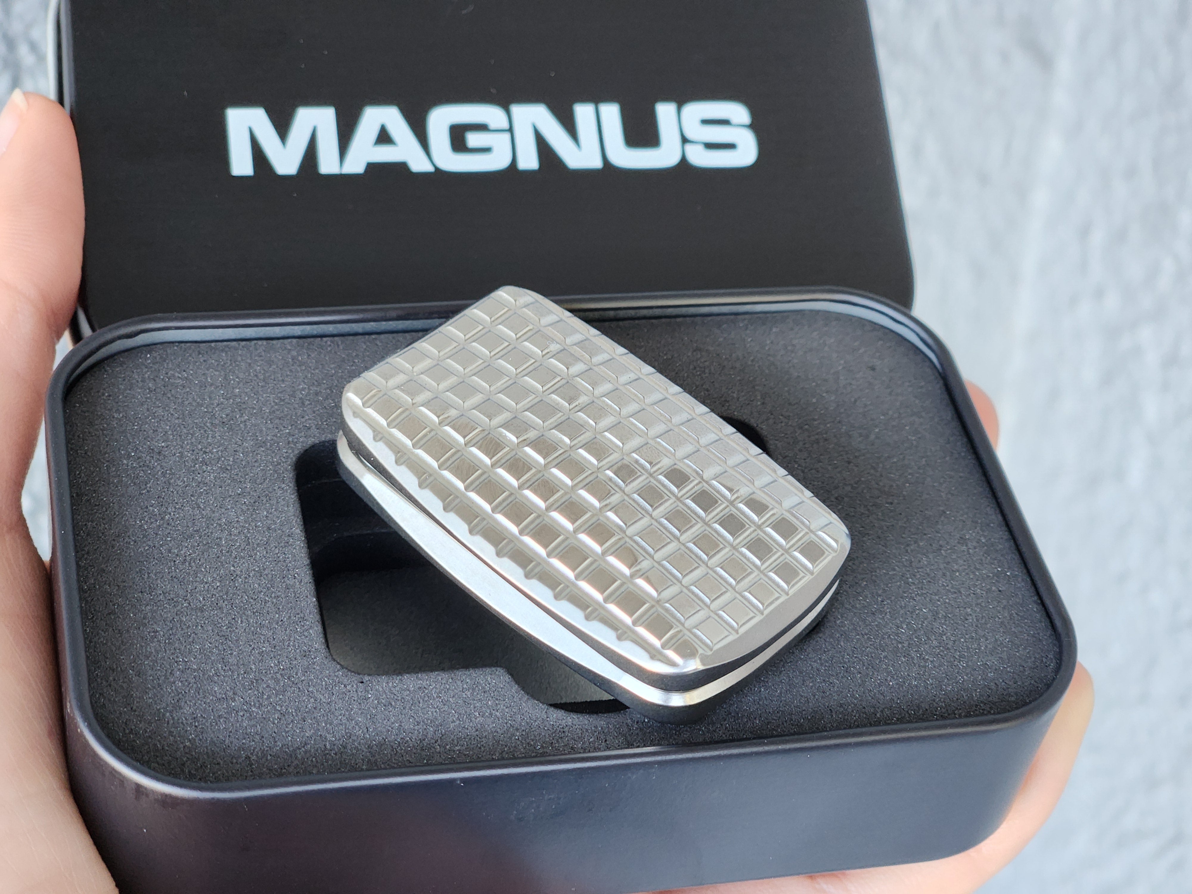 Titanium Slider SB053 - Arc "MiniFrag" 3-Click