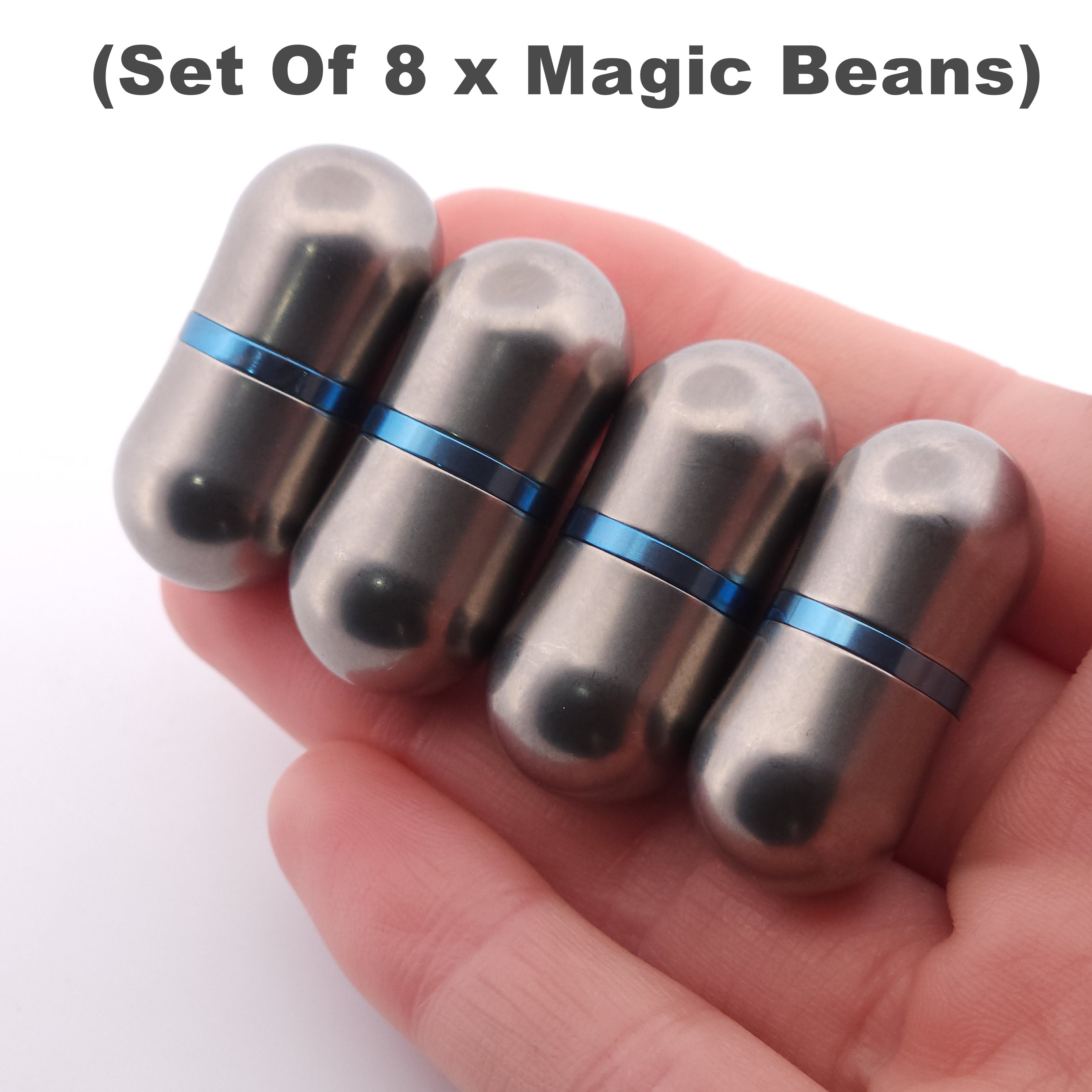 Magic Beans (Set of 8) - Titanium - RTB