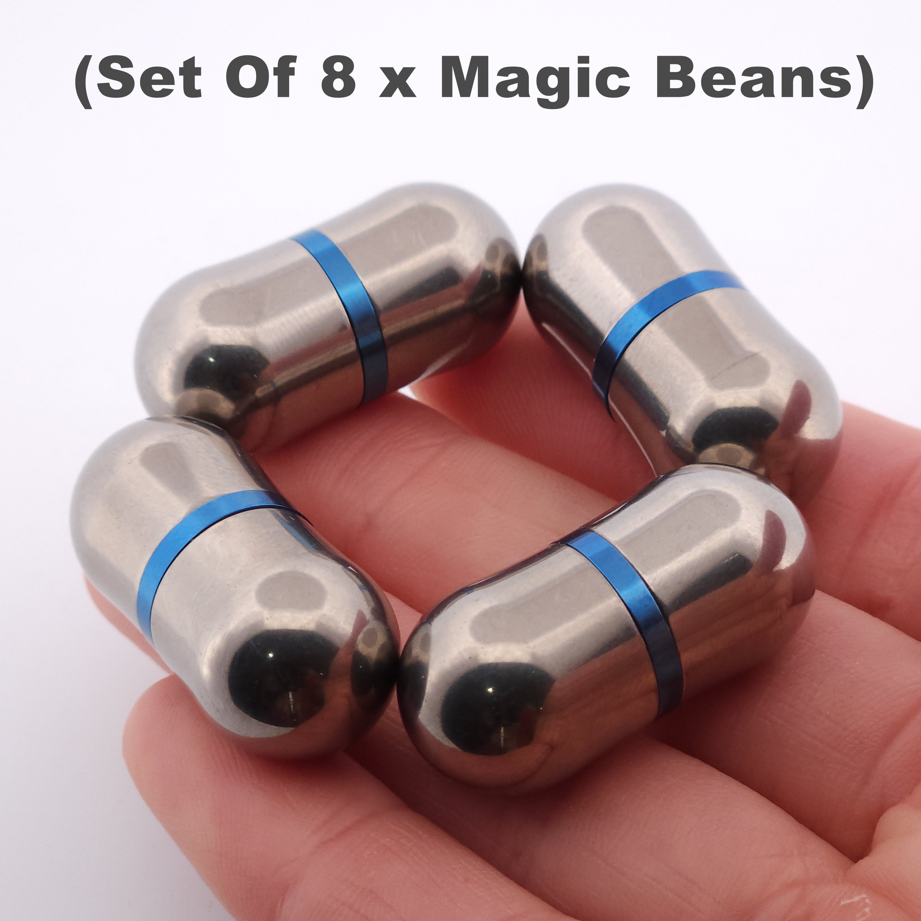 Magic Beans (Set of 8) - Titanium - RTB
