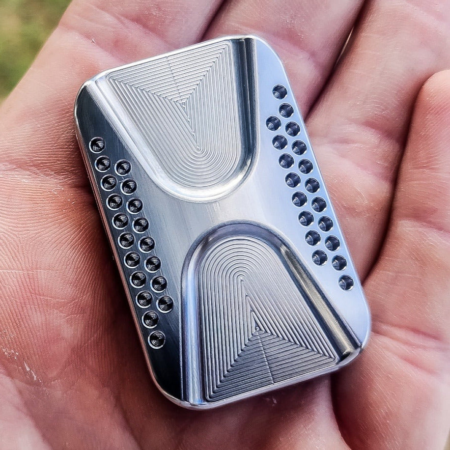 Aero "Raw" Finish - 3-Click Titanium Slider