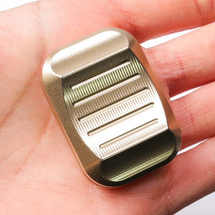 Peak™ - 2-Click Brass Slider with OLD-Style Stainless Plates (Lucky Drop)