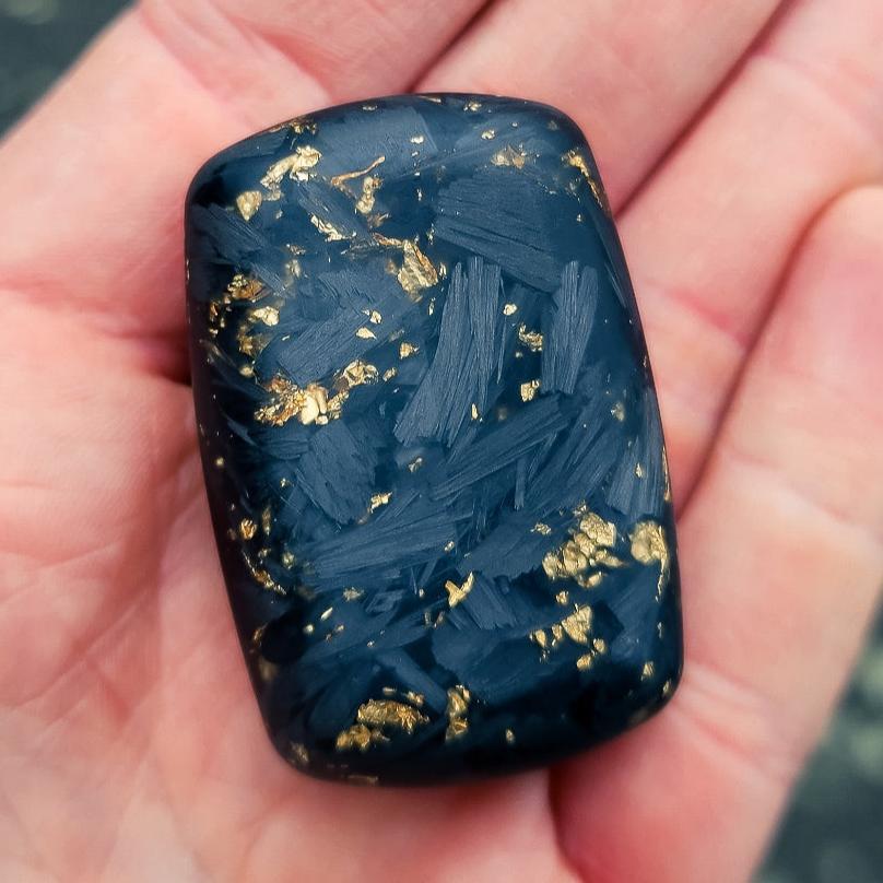 Chonker™ 3-Click - Carbon Fiber Flaked Gold Resin Slider