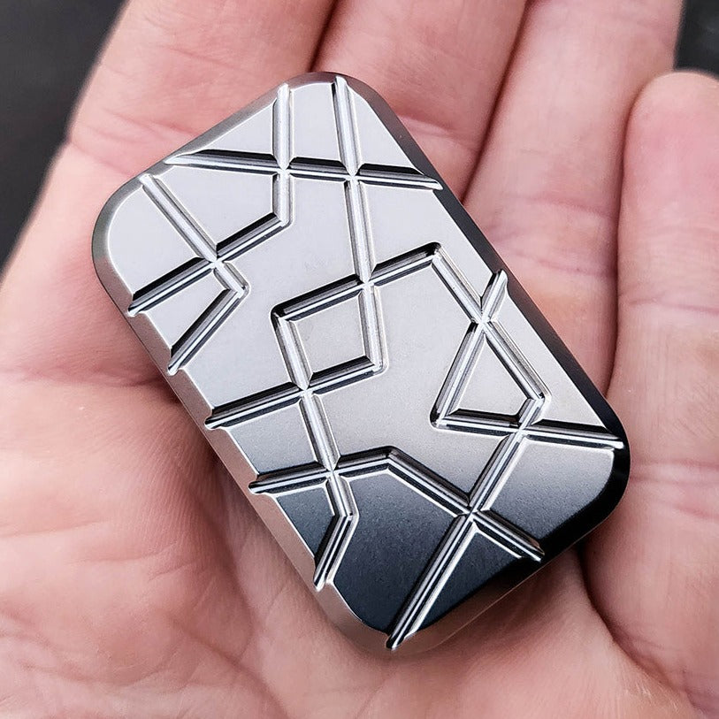 Crack™ 3-Click - Titanium Slider with NEW Stainless Steel Plates (Lucky Drop)