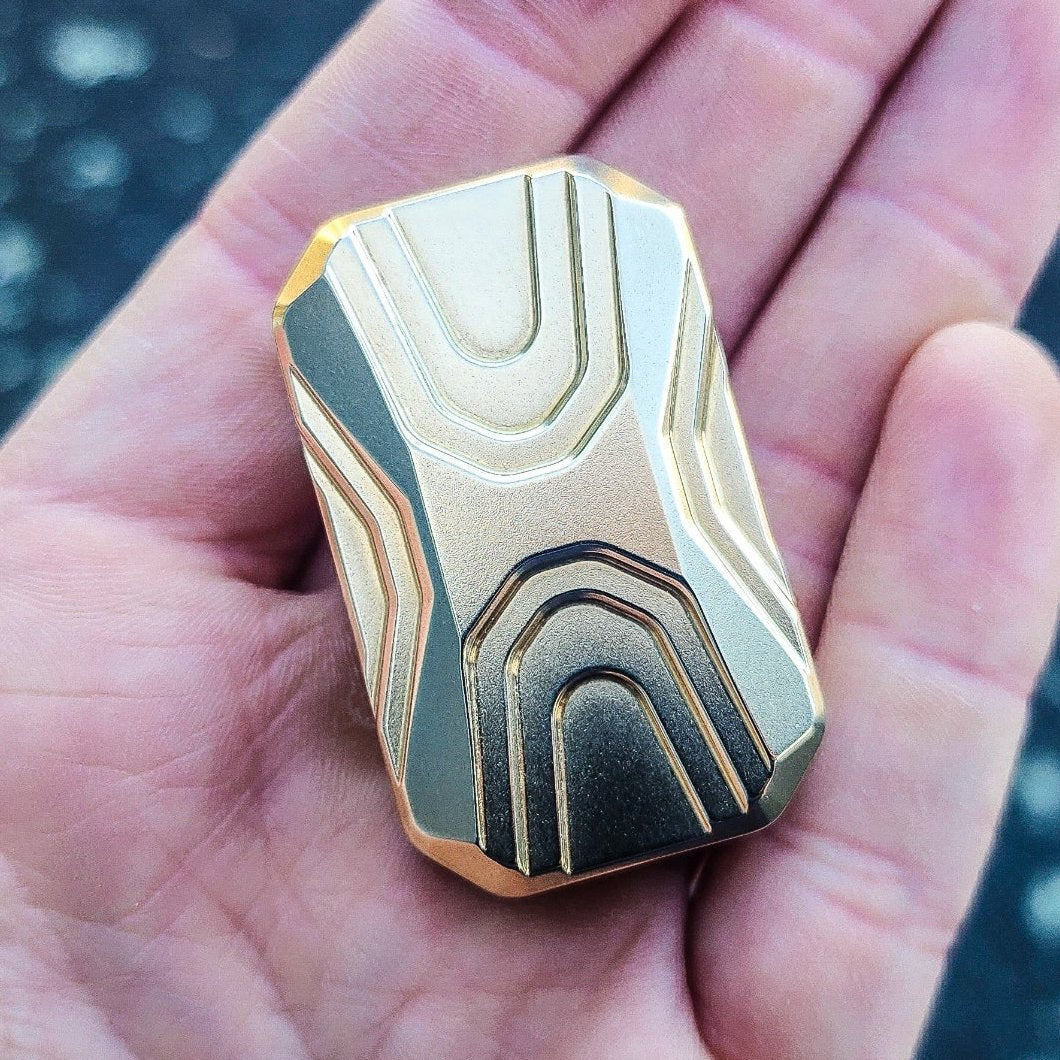 KingCrab™ 3-Click - Brass Slider with NEW Stainless Plates (Lucky Drop)