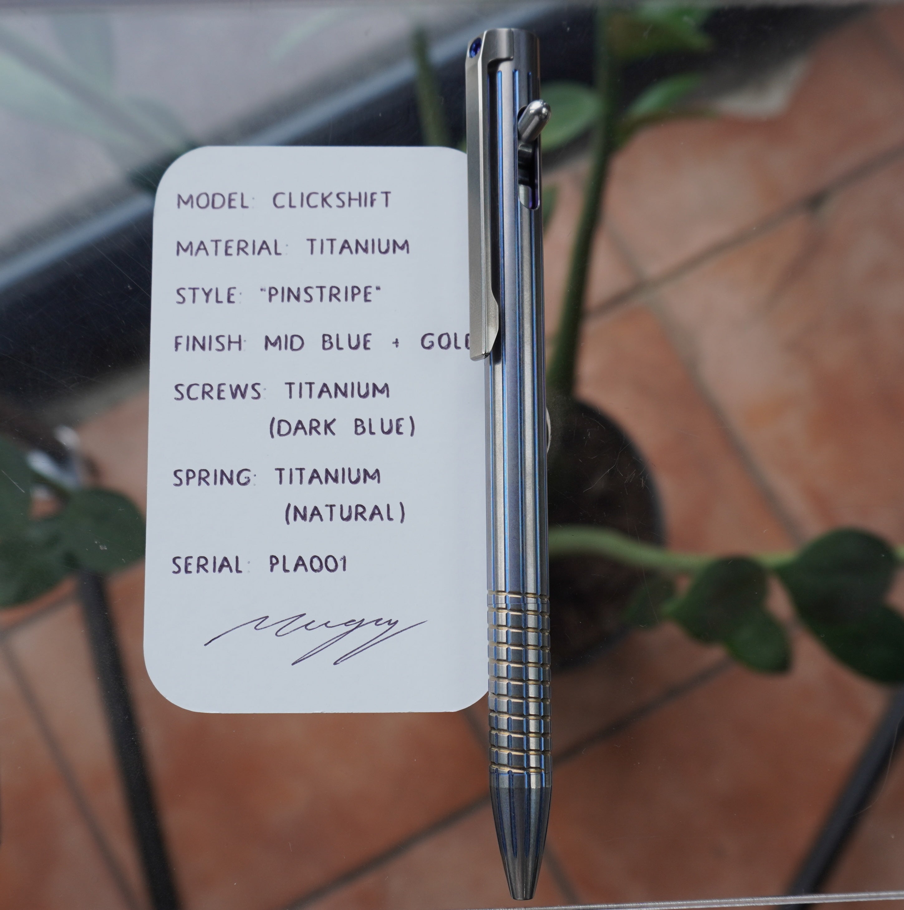 PenLab™ Custom Pen: PLA001