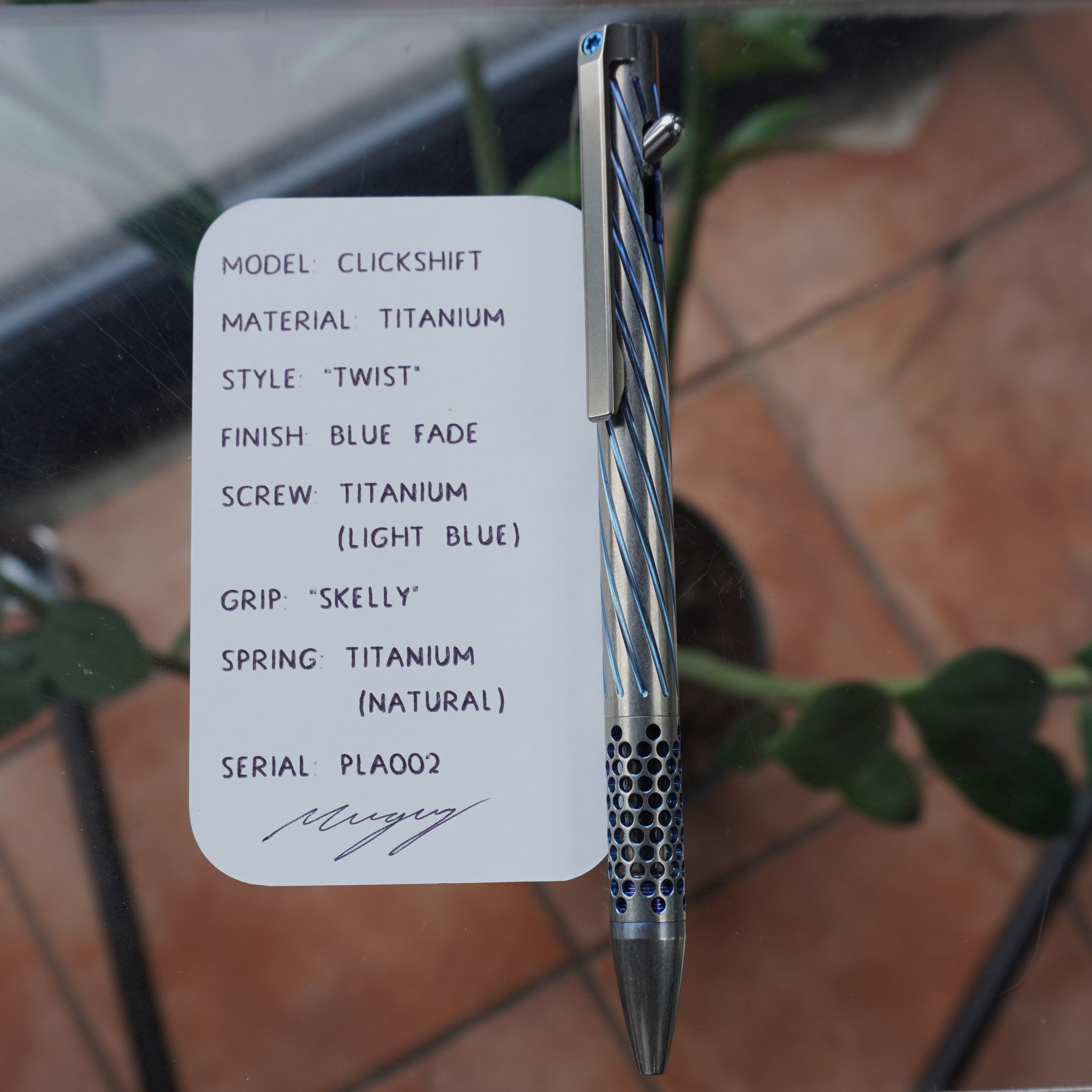 PenLab™ Custom Pen: PLA002