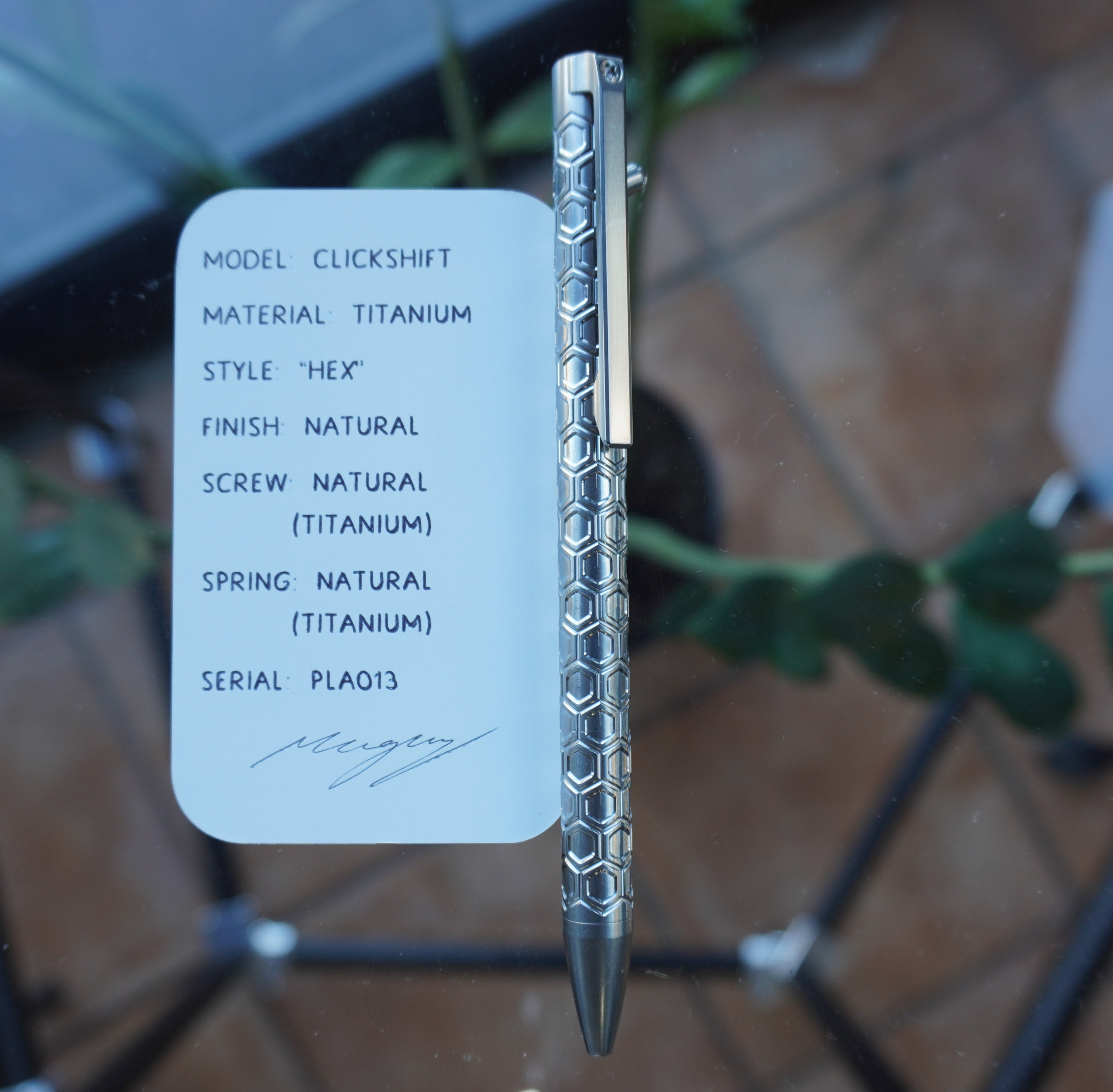 PenLab™ Custom Pen: PLA013
