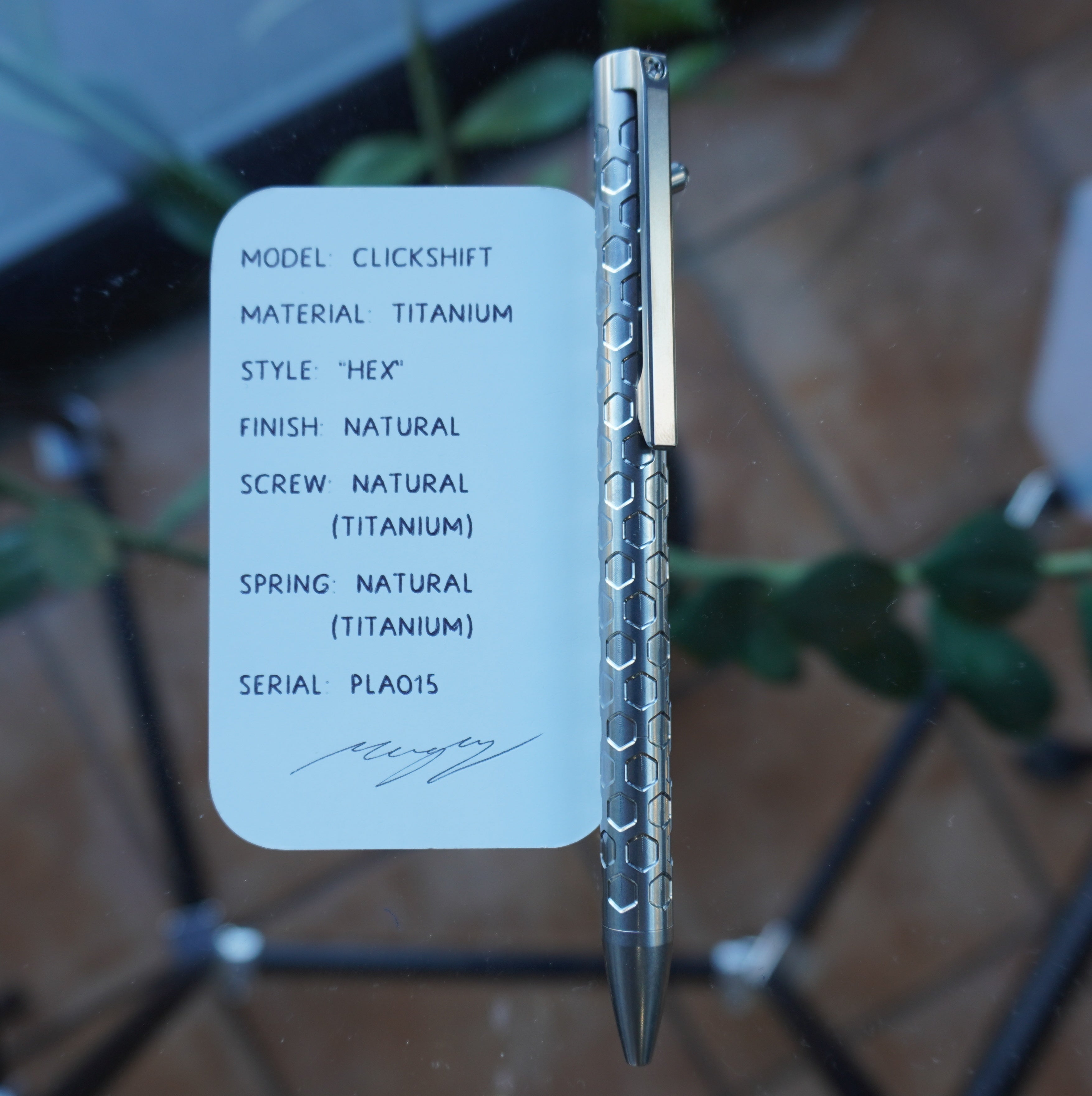 PenLab™ Custom Pen: PLA015