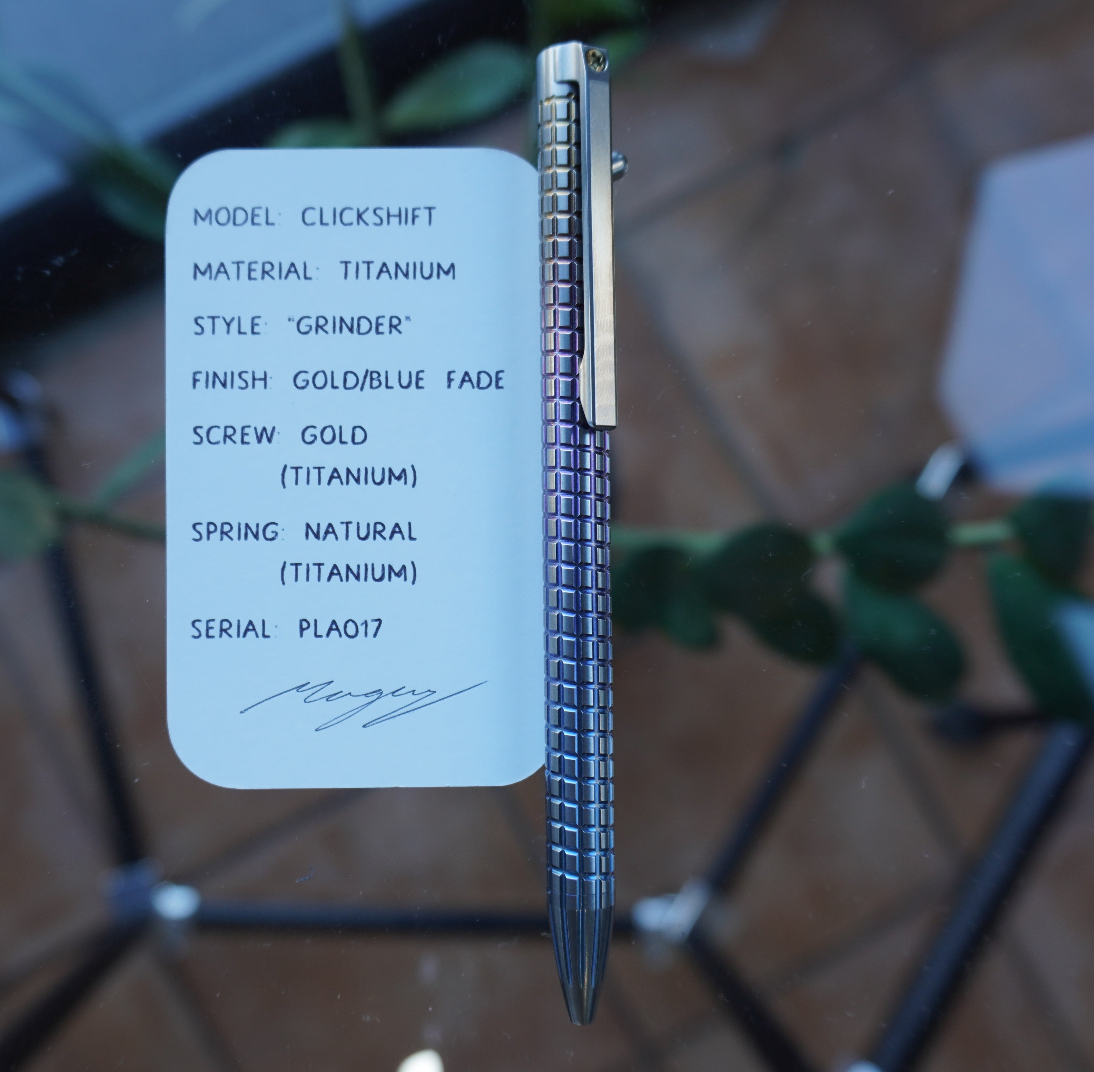 PenLab™ Custom Pen: PLA017