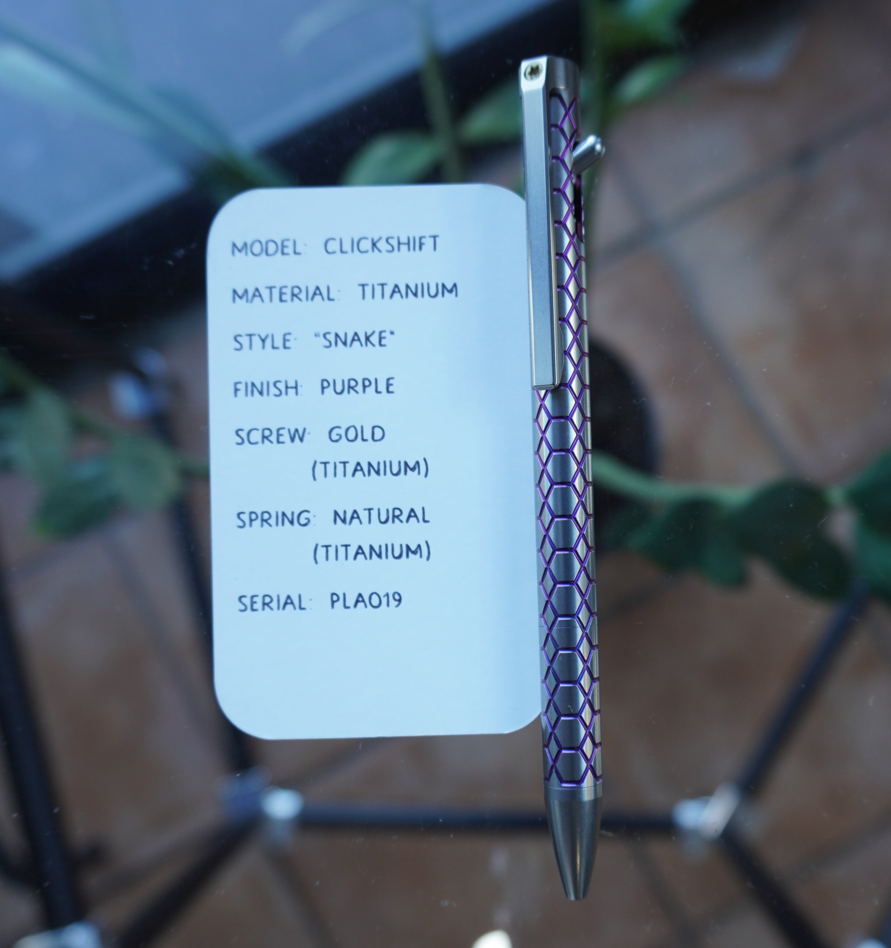 PenLab™ Custom Pen: PLA019