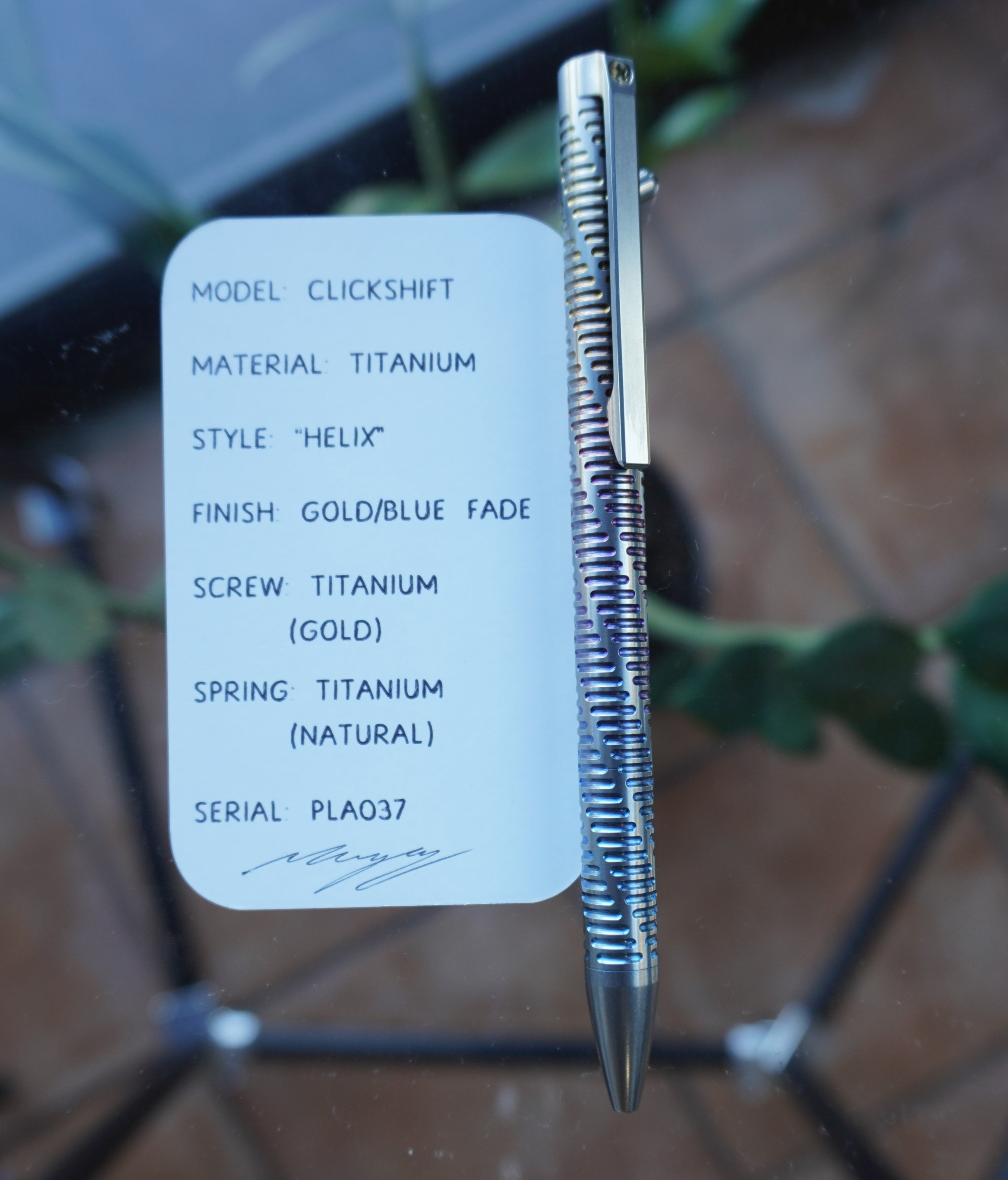 PenLab™ Custom Pen: PLA037