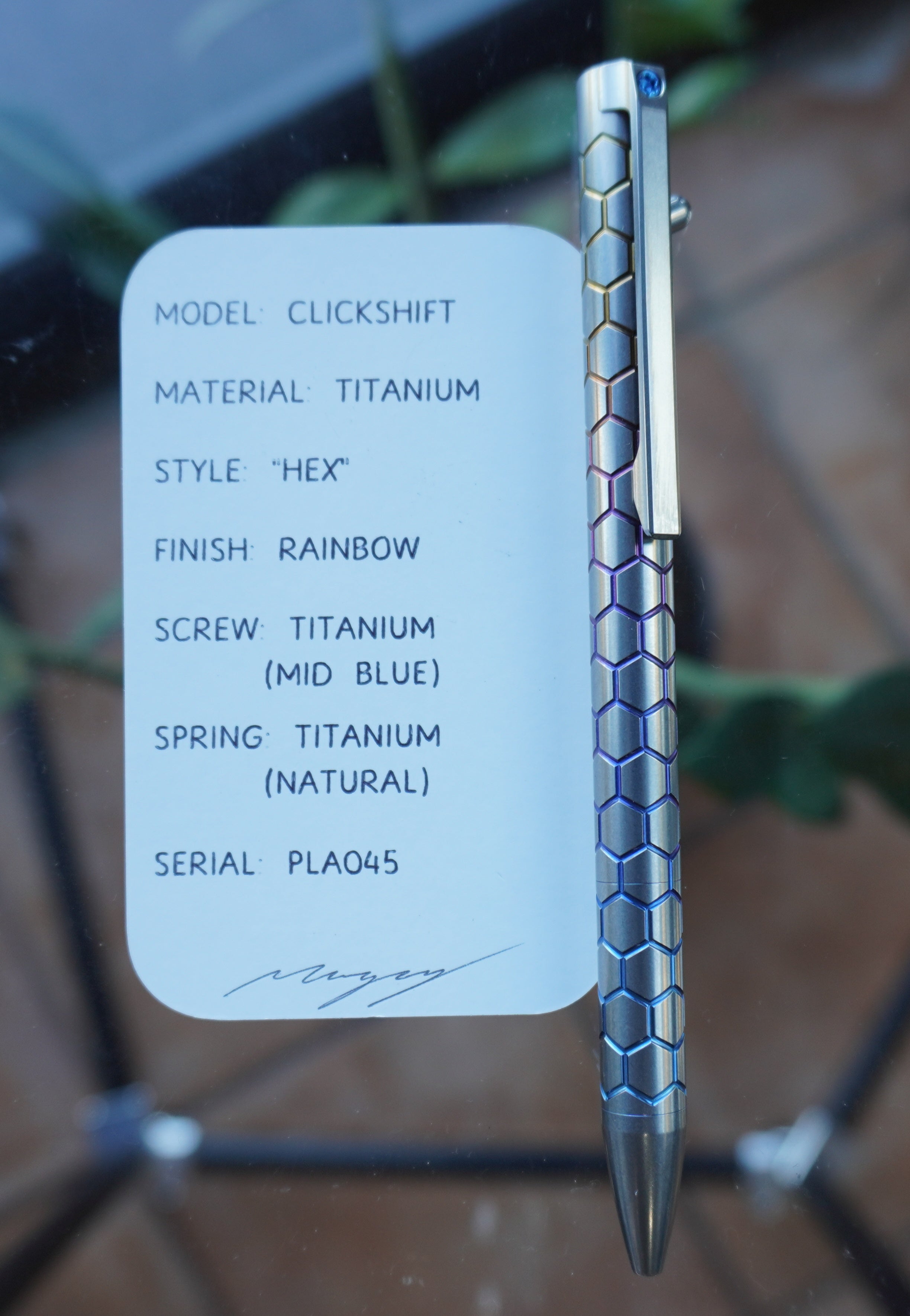 PenLab™ Custom Pen: PLA045