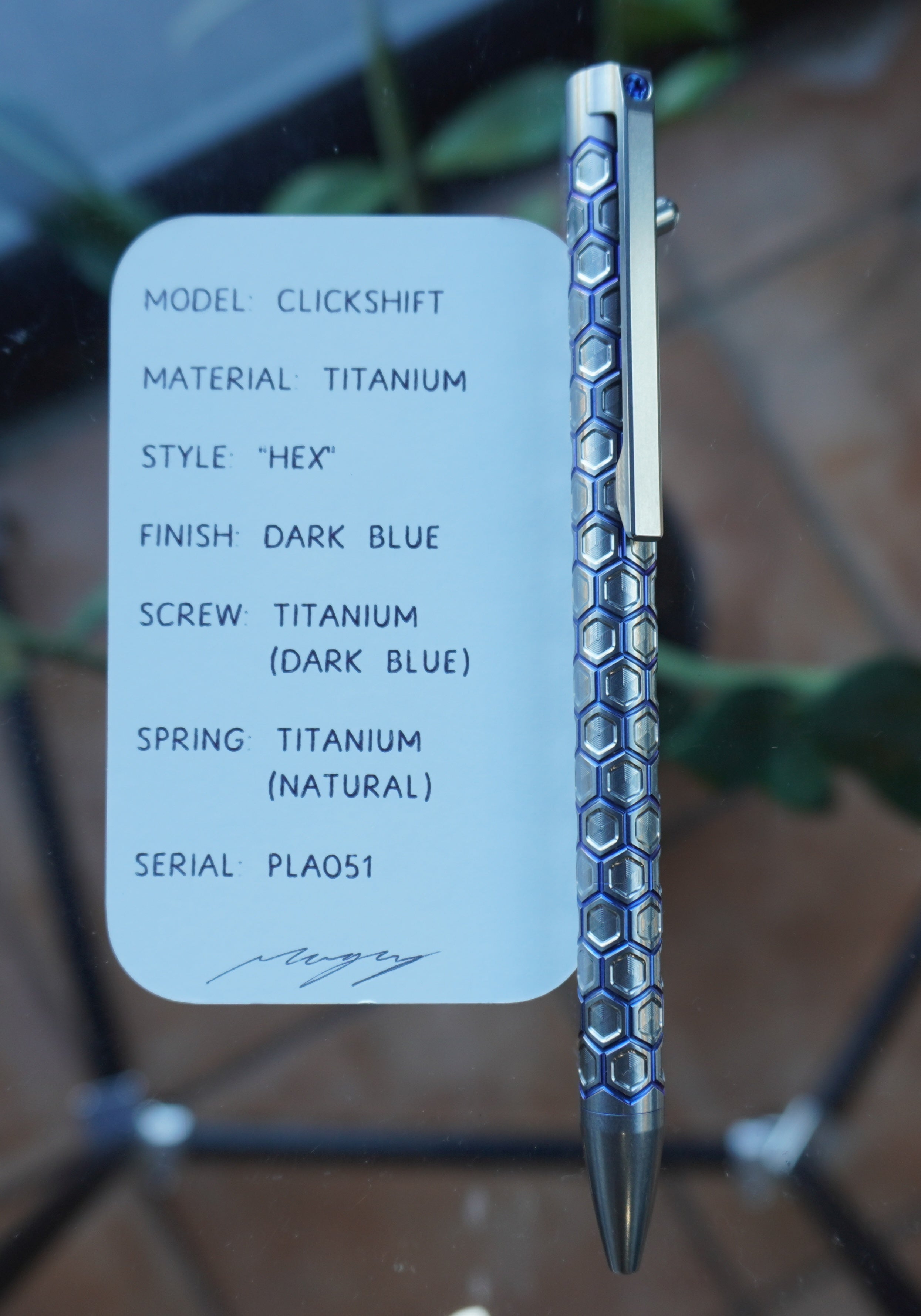PenLab™ Custom Pen: PLA051