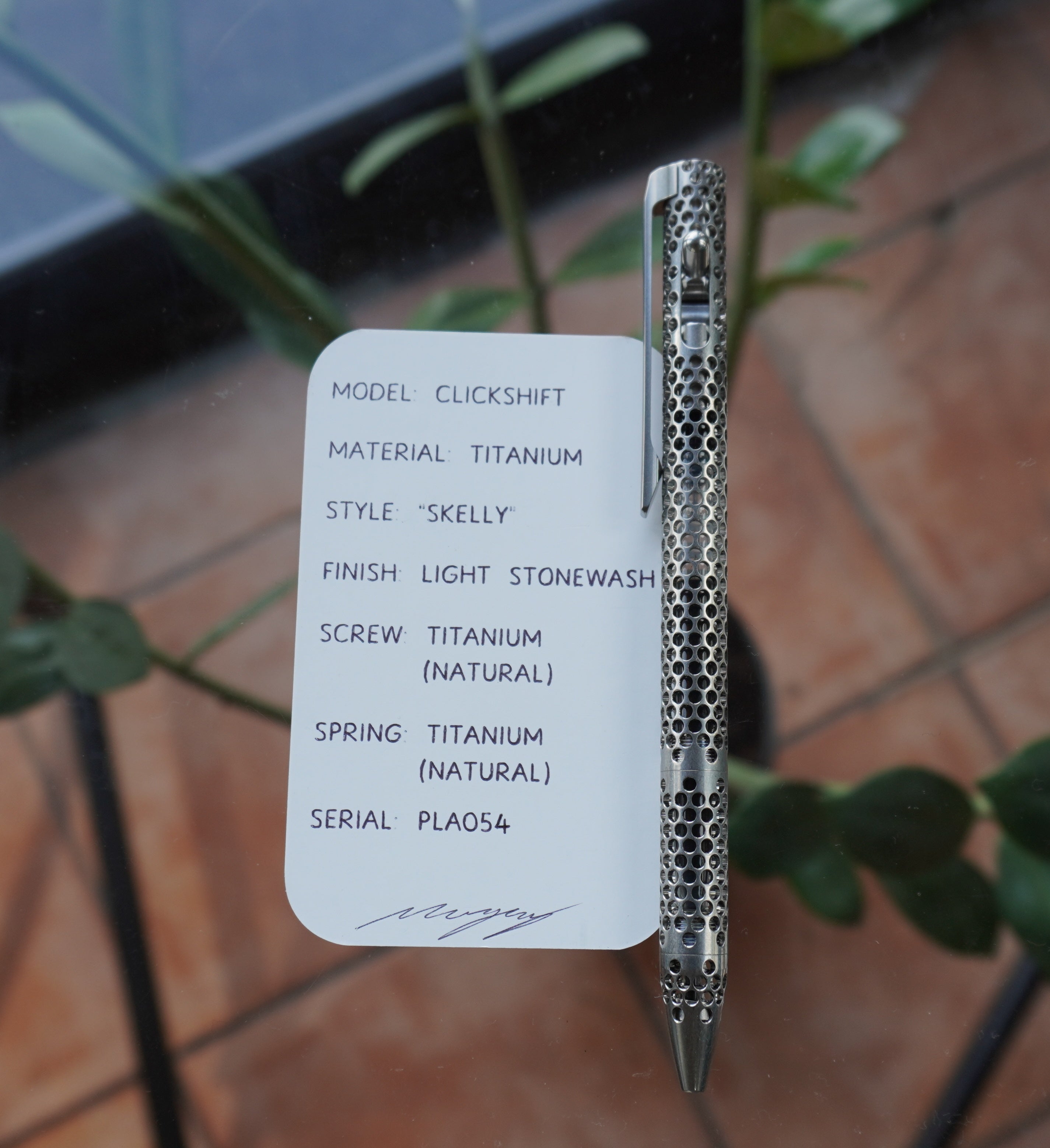 PenLab™ Custom Pen: PLA054