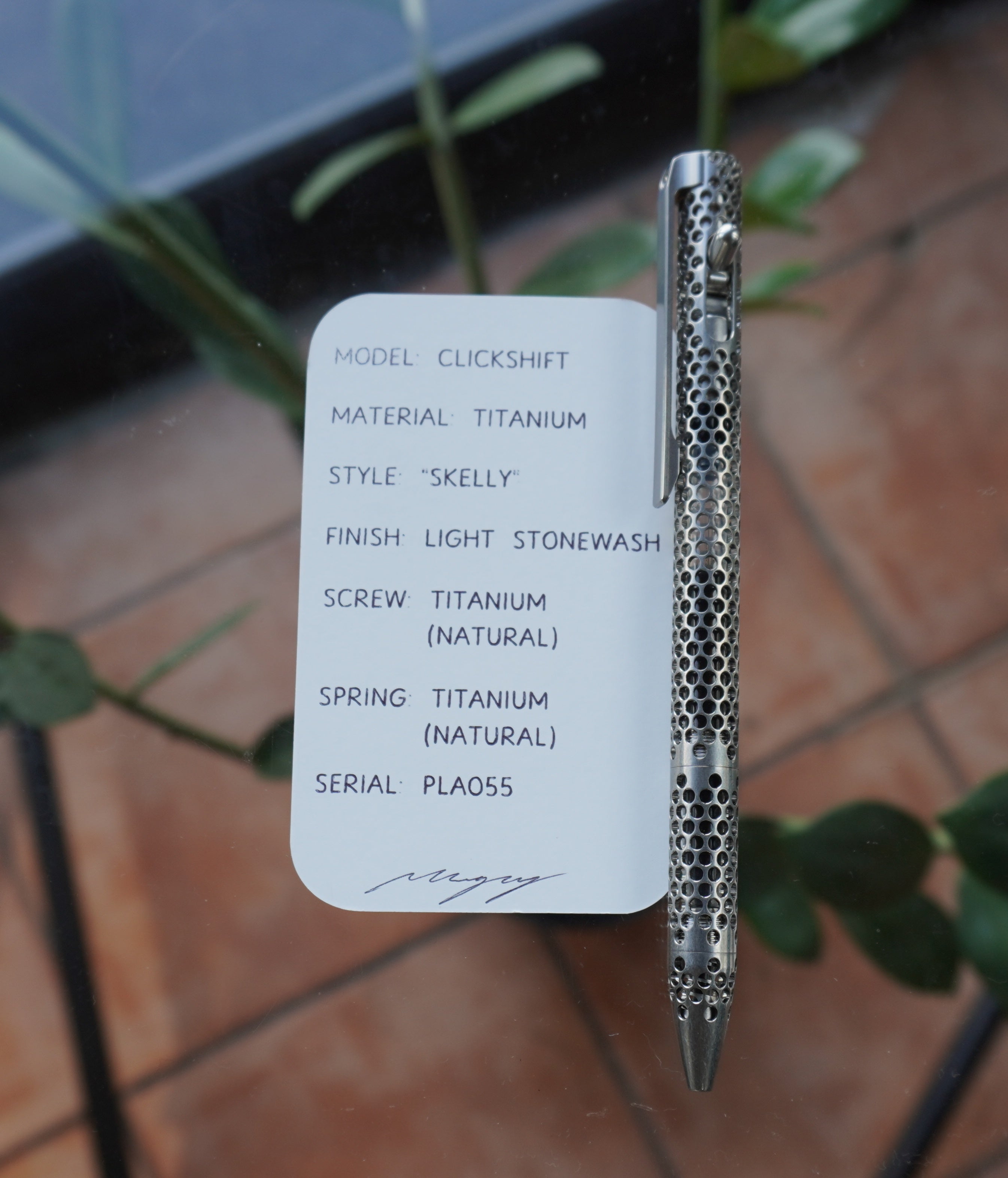 PenLab™ Custom Pen: PLA055