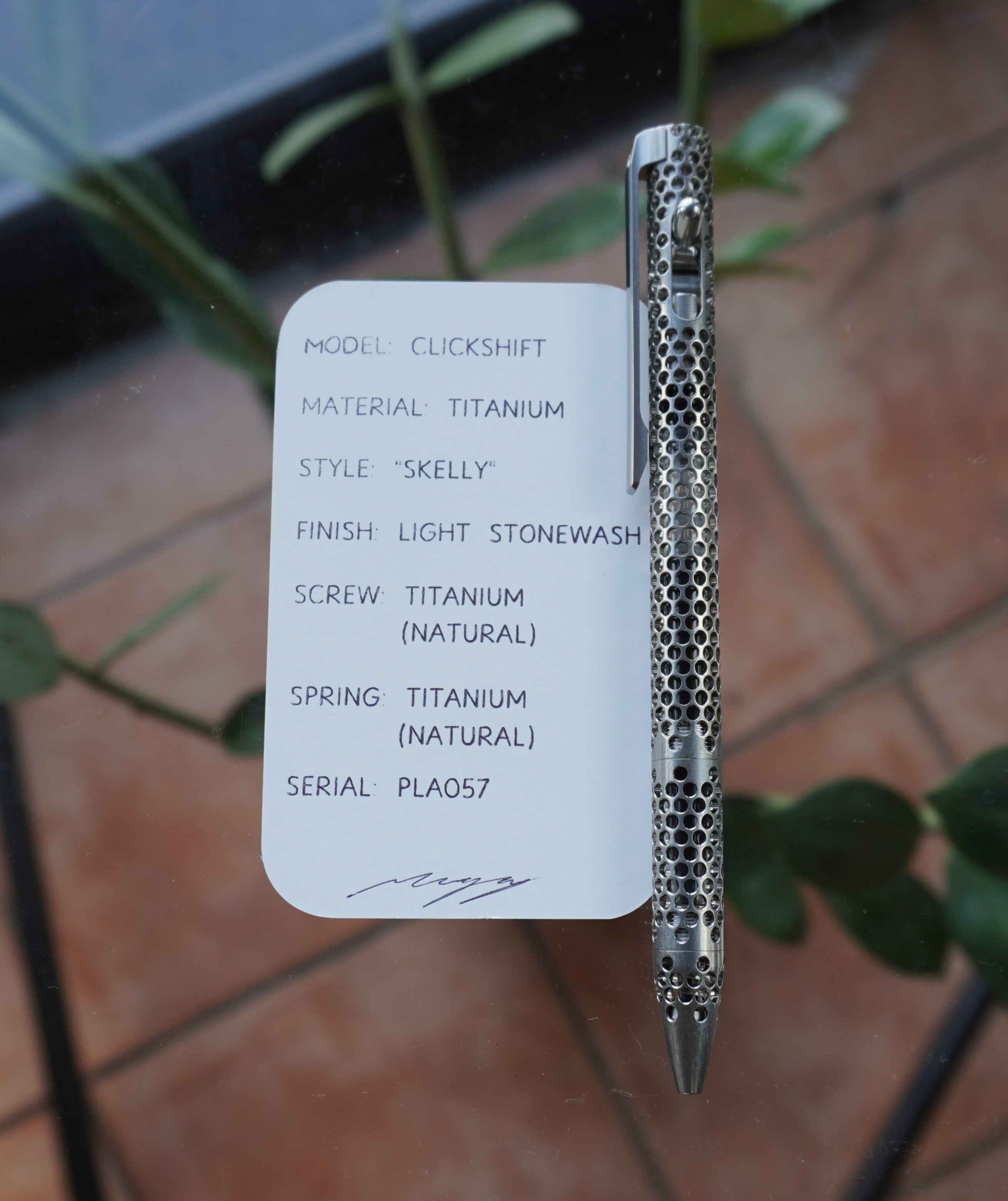 PenLab™ Custom Pen: PLA057