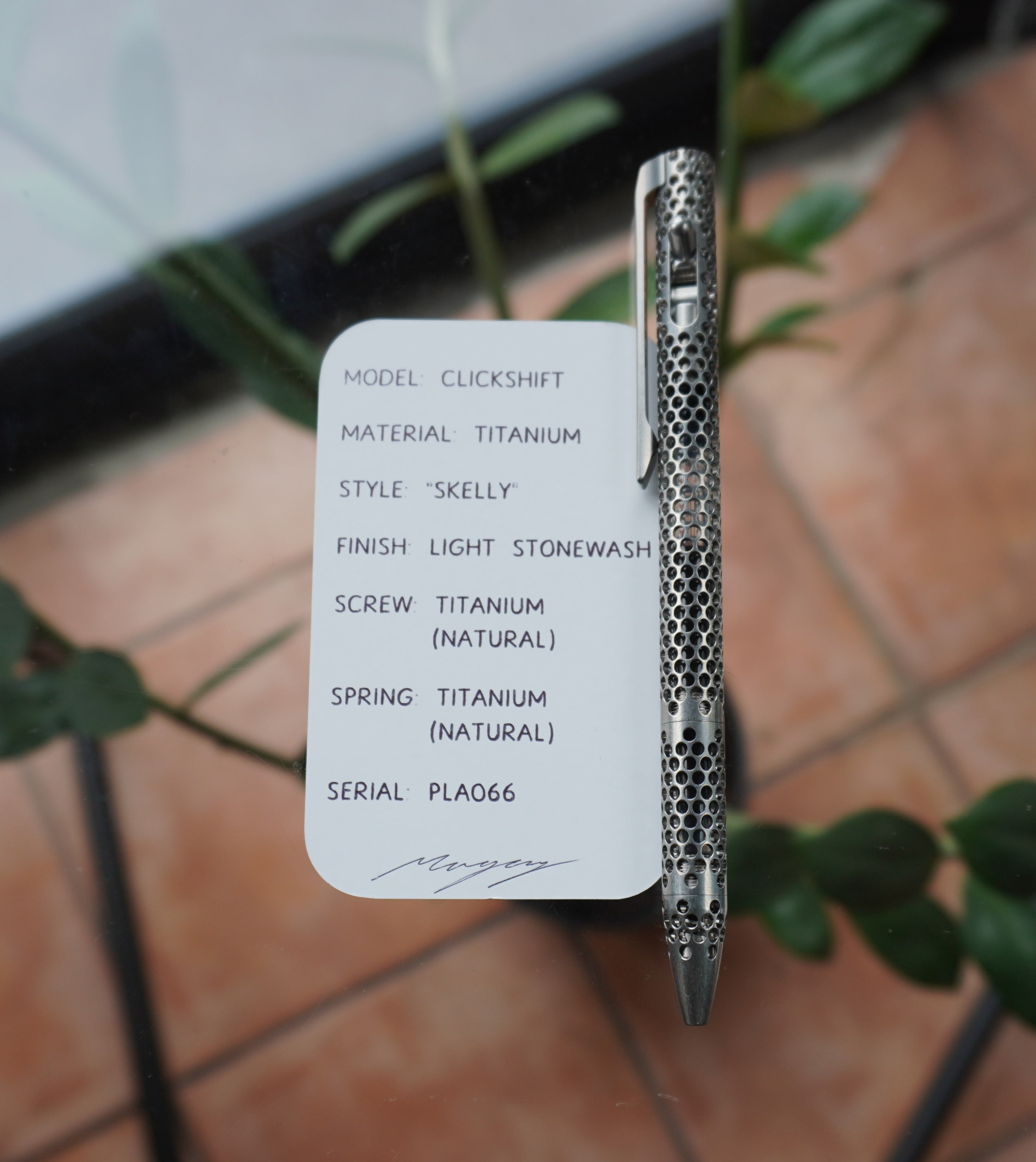 PenLab™ Custom Pen: PLA066