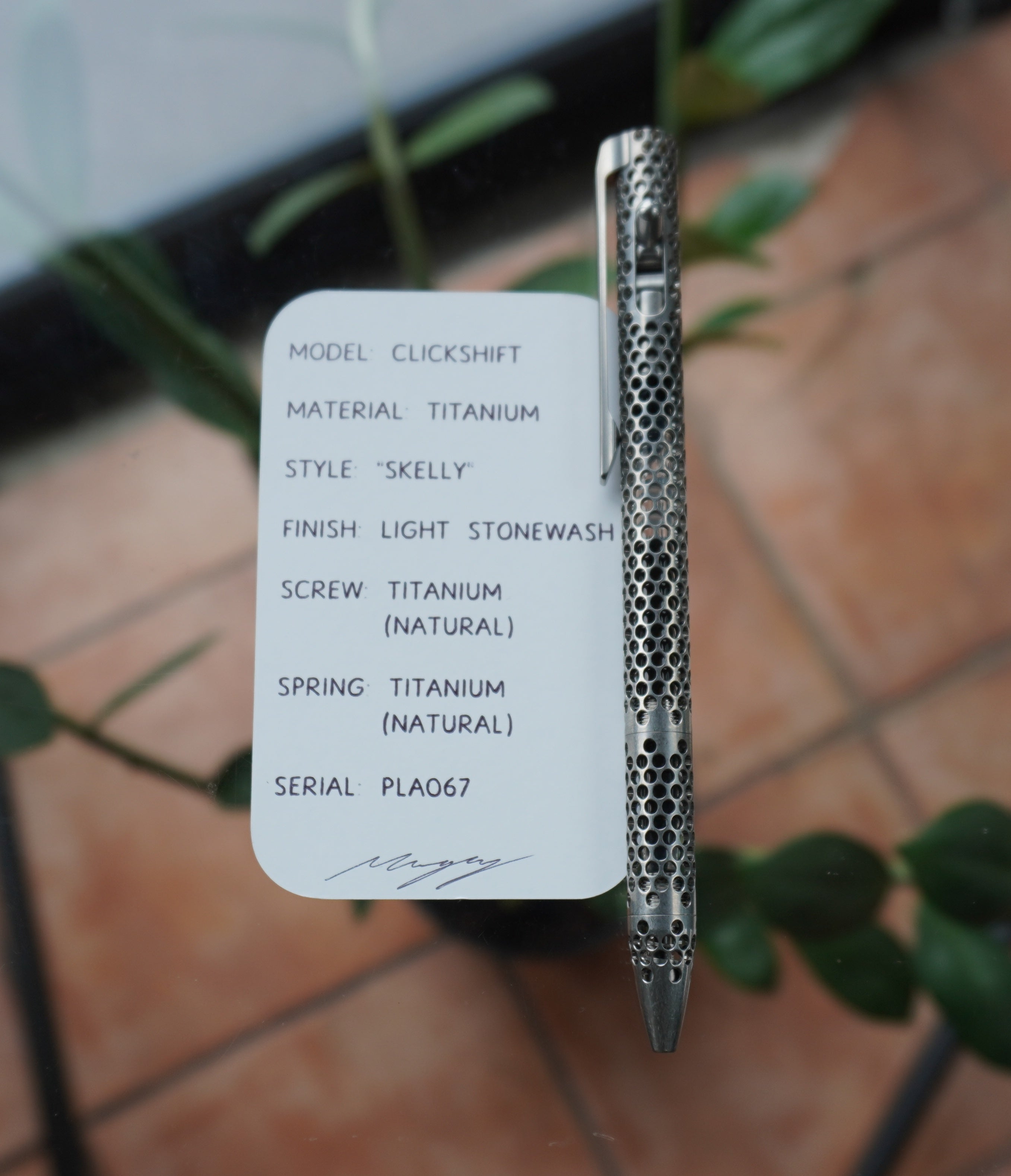 PenLab™ Custom Pen: PLA067