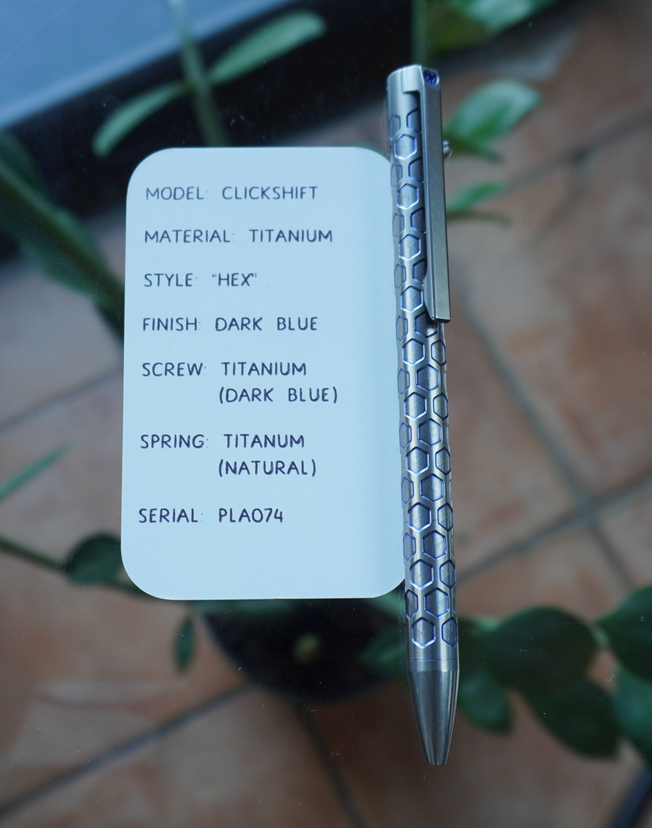 PenLab™ Custom Pen: PLA074