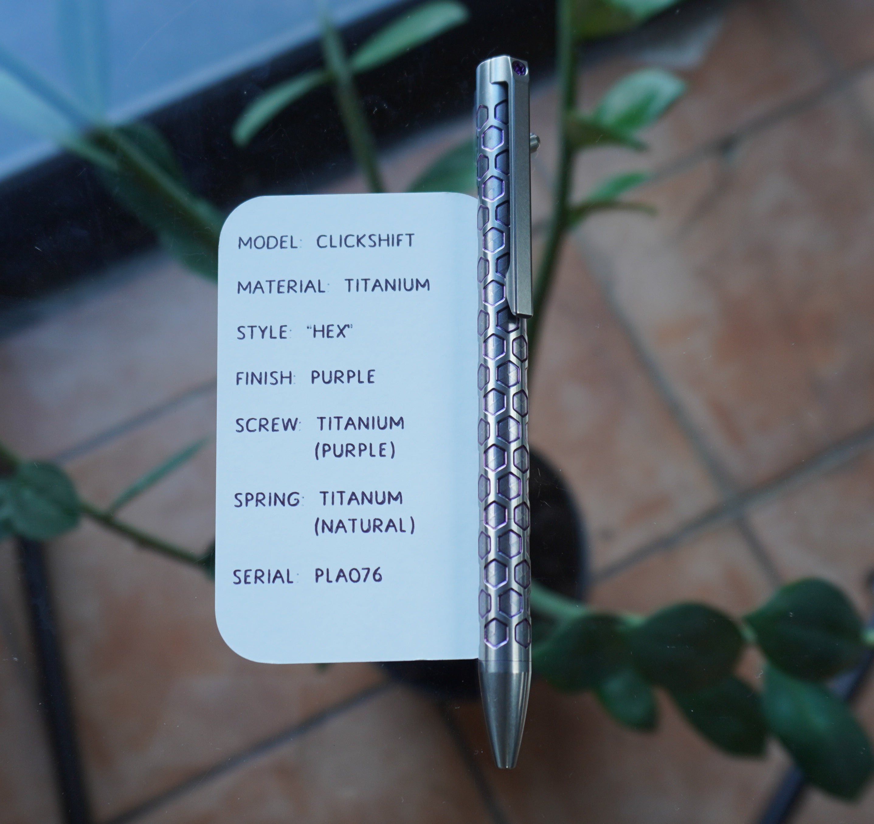 PenLab™ Custom Pen: PLA076