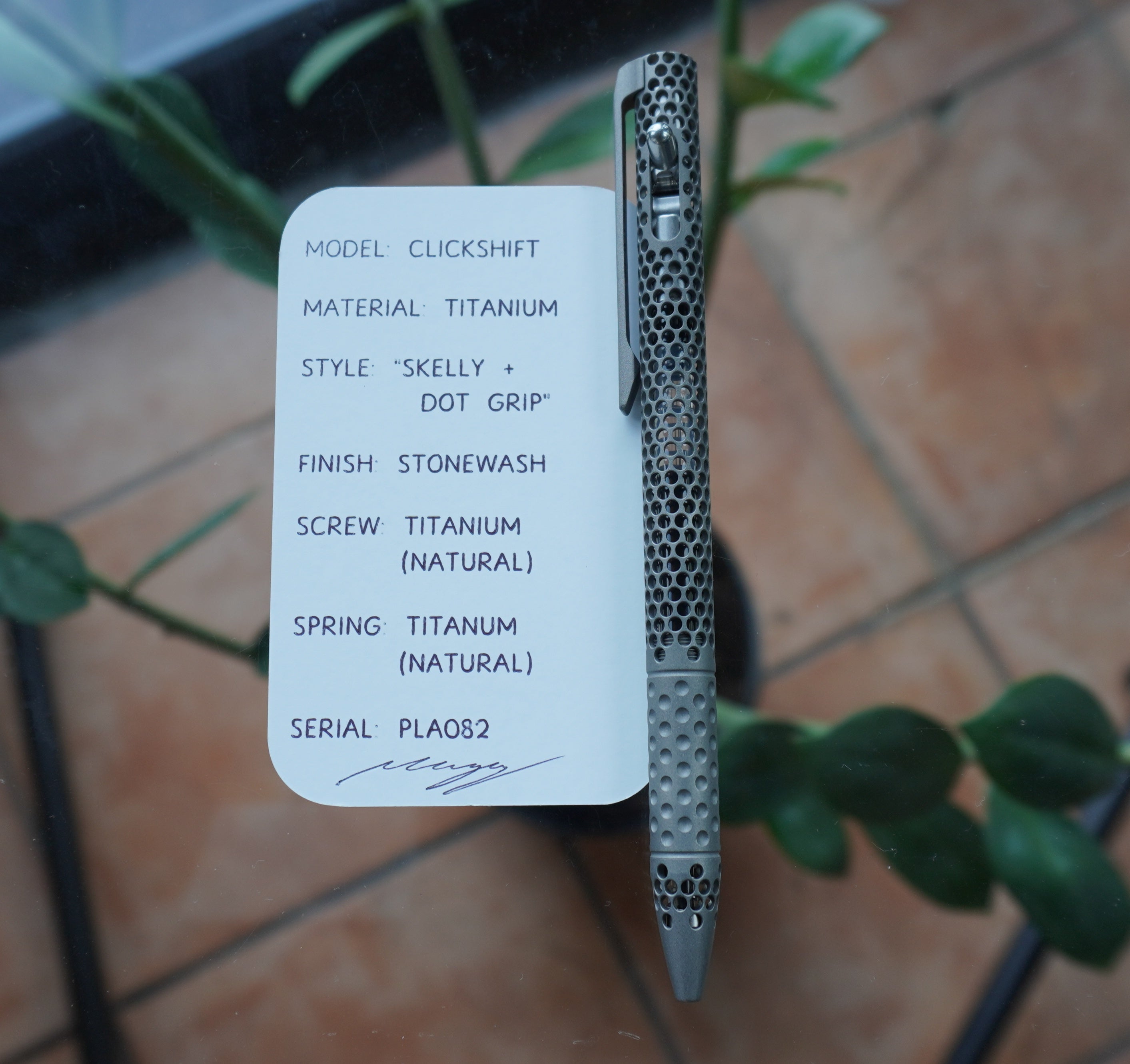 PenLab™ Custom Pen: PLA082
