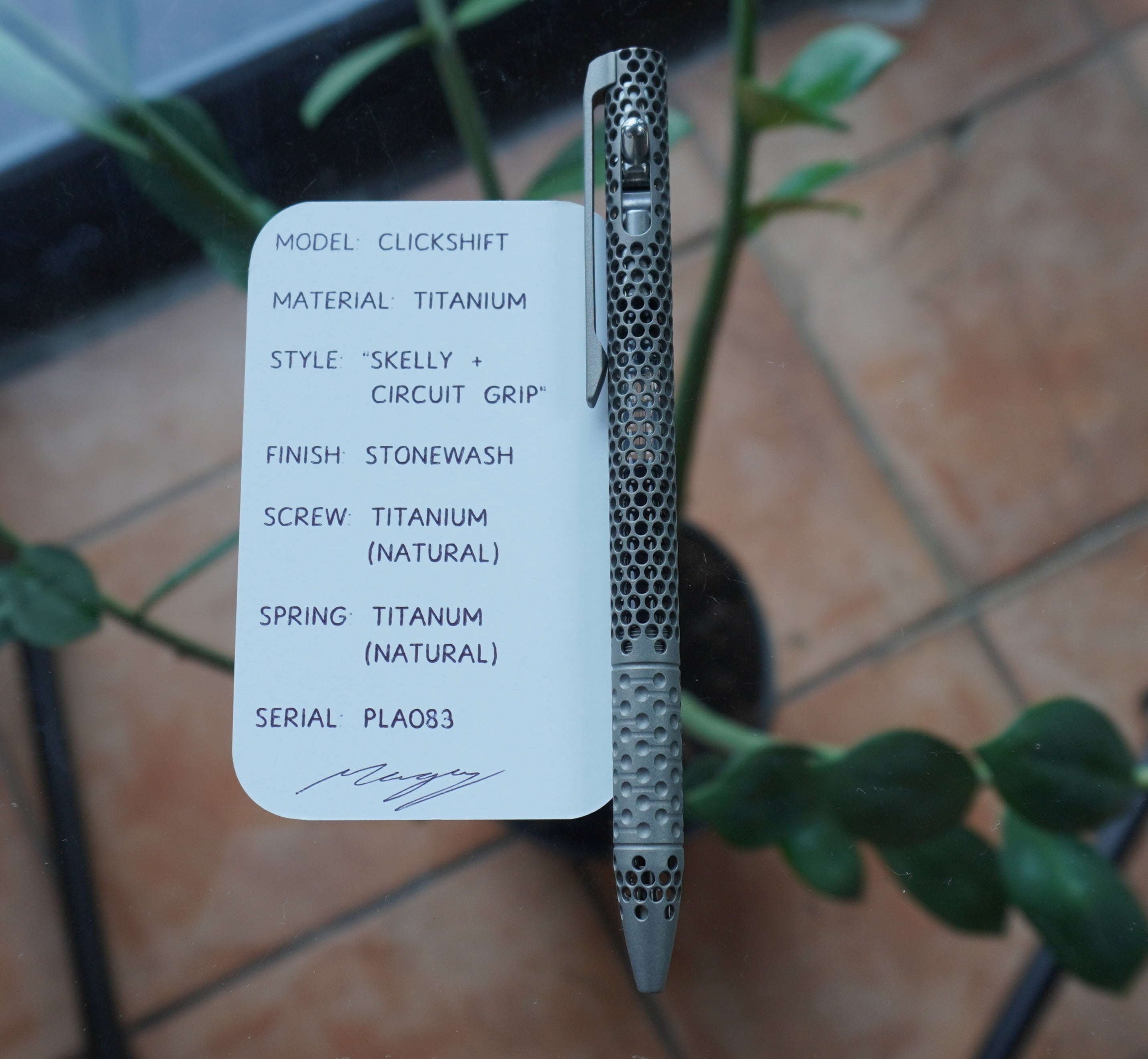 PenLab™ Custom Pen: PLA083