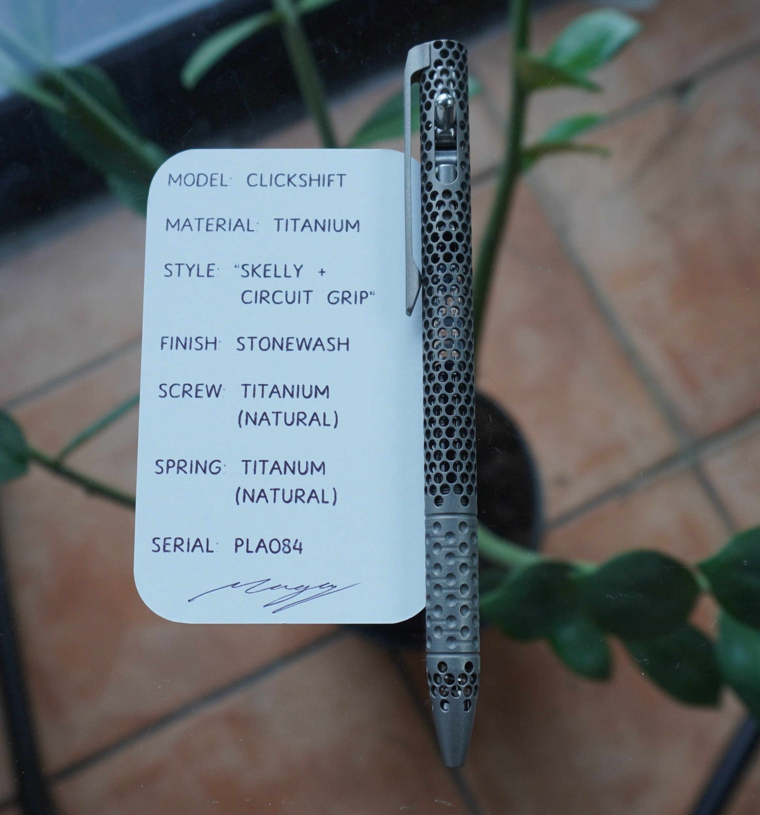 PenLab™ Custom Pen: PLA084