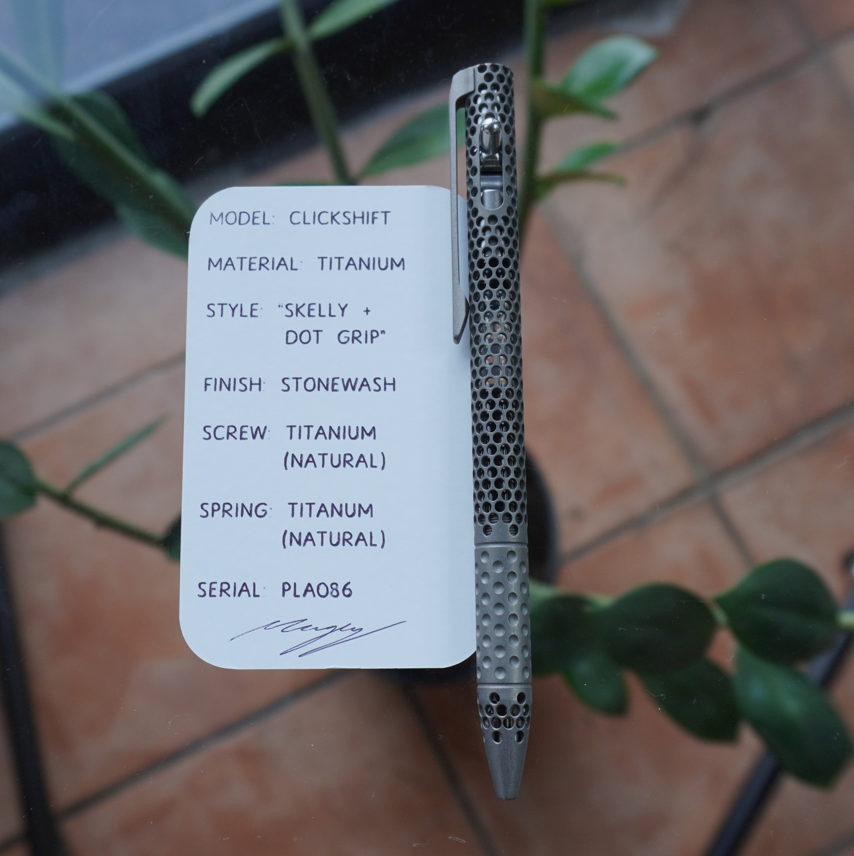 PenLab™ Custom Pen: PLA086