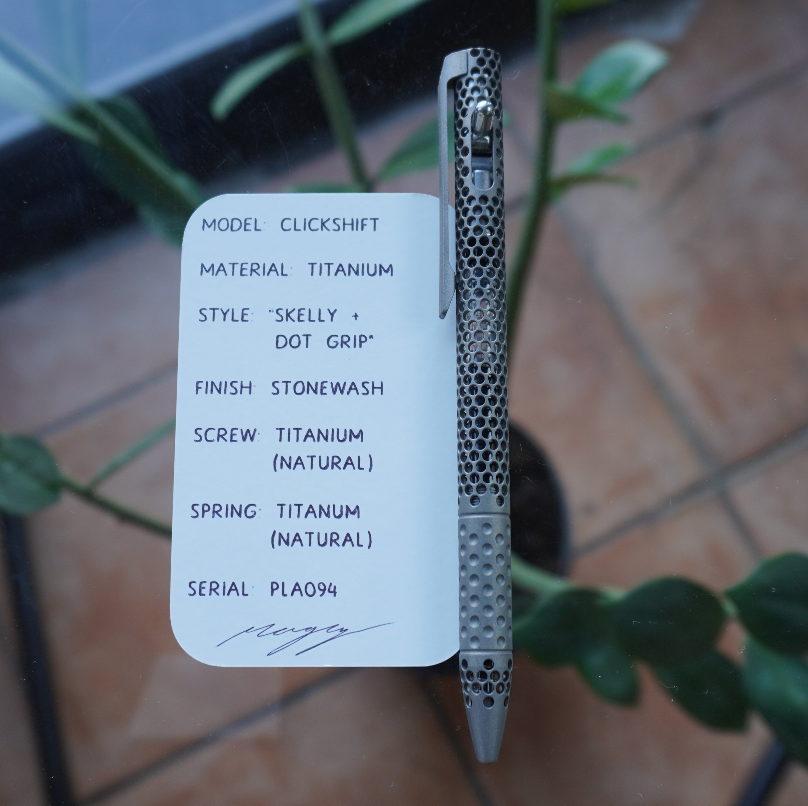 PenLab™ Custom Pen: PLA094
