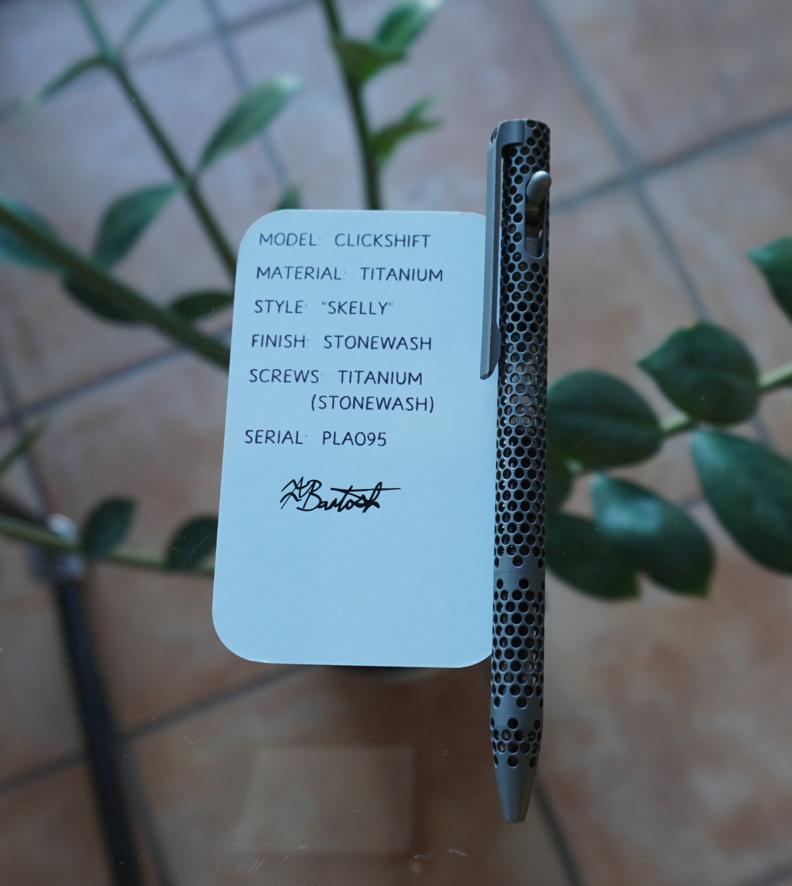 PenLab™ Custom Pen: PLA095