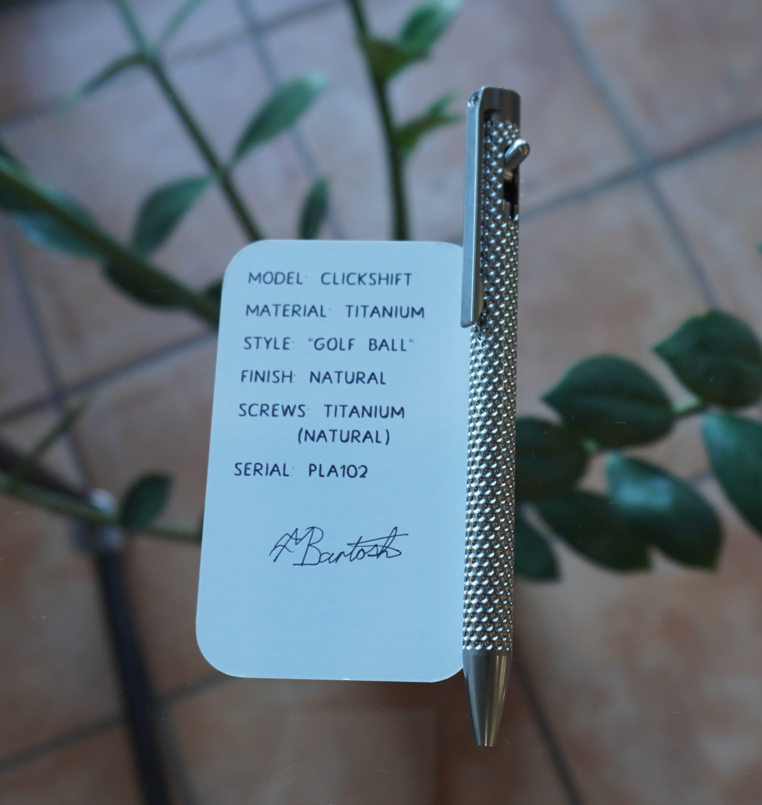 PenLab™ Custom Pen: PLA0102