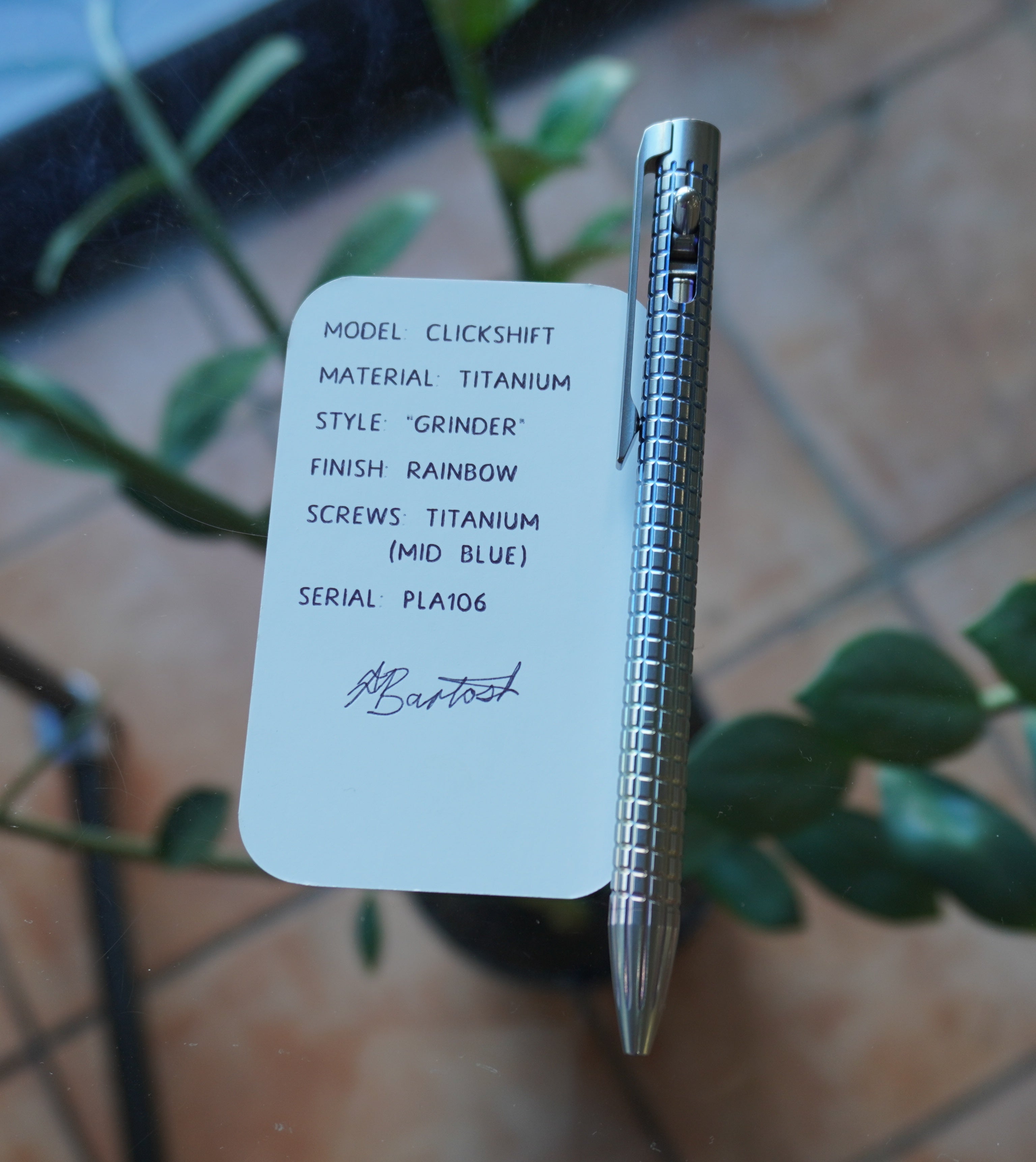 PenLab™ Custom Pen: PLA0106