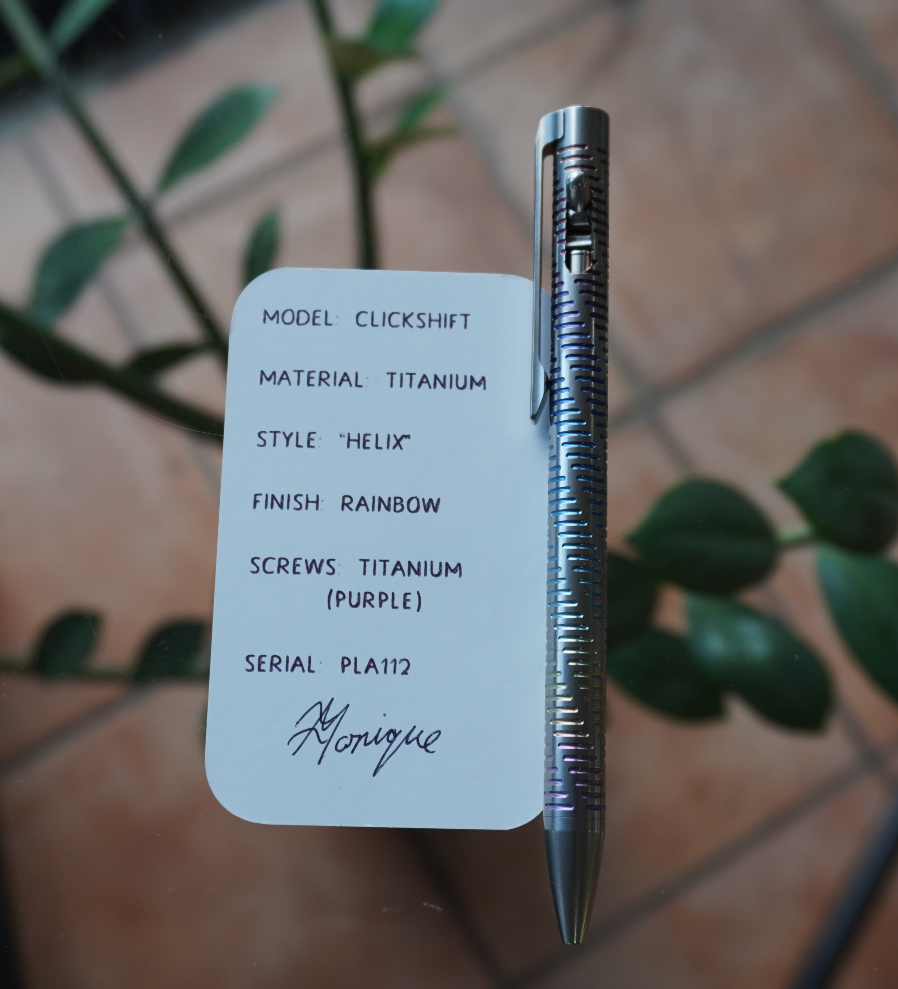 PenLab™ Custom Pen: PLA0112